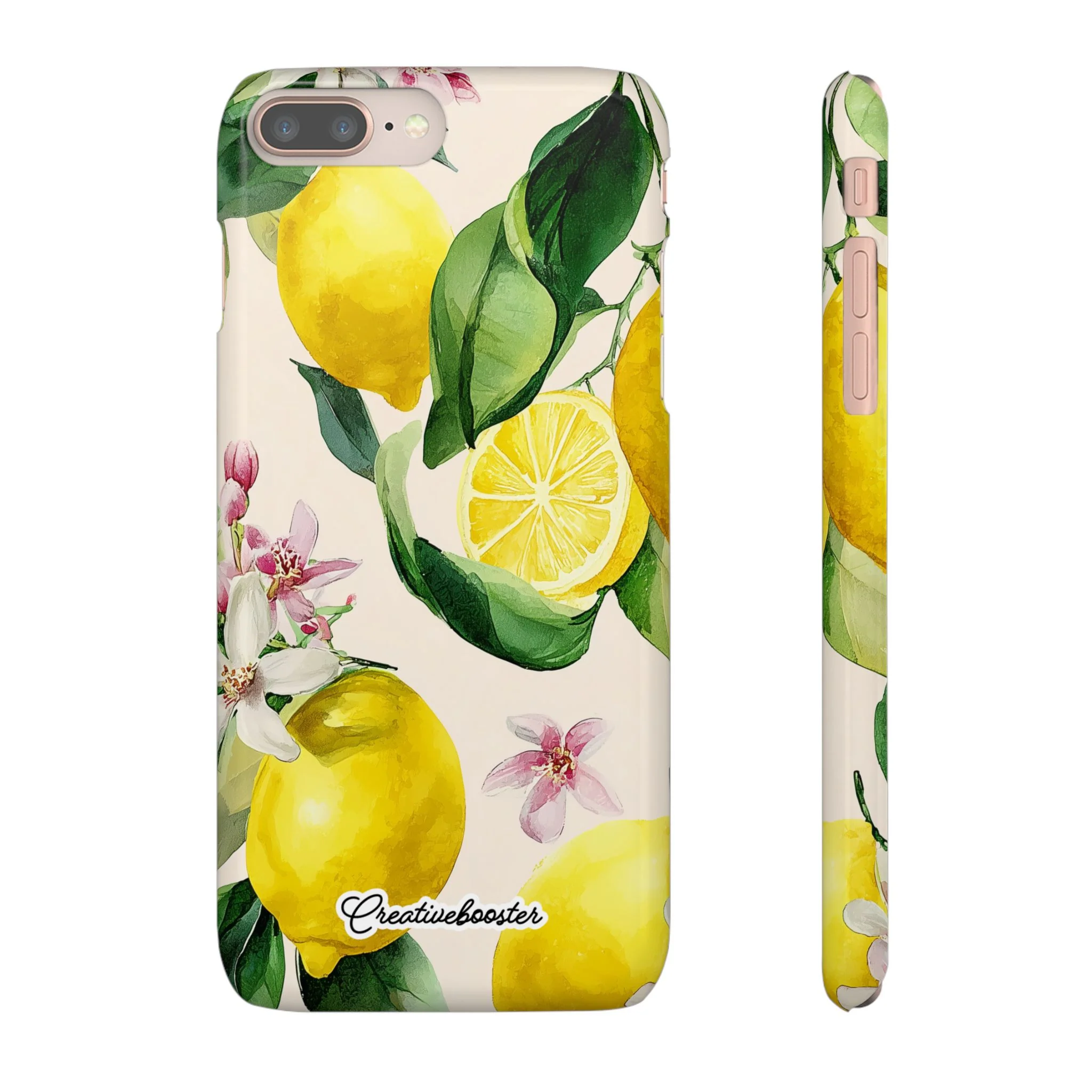 Lemon Blossom - Slim Phone Case - Image 3