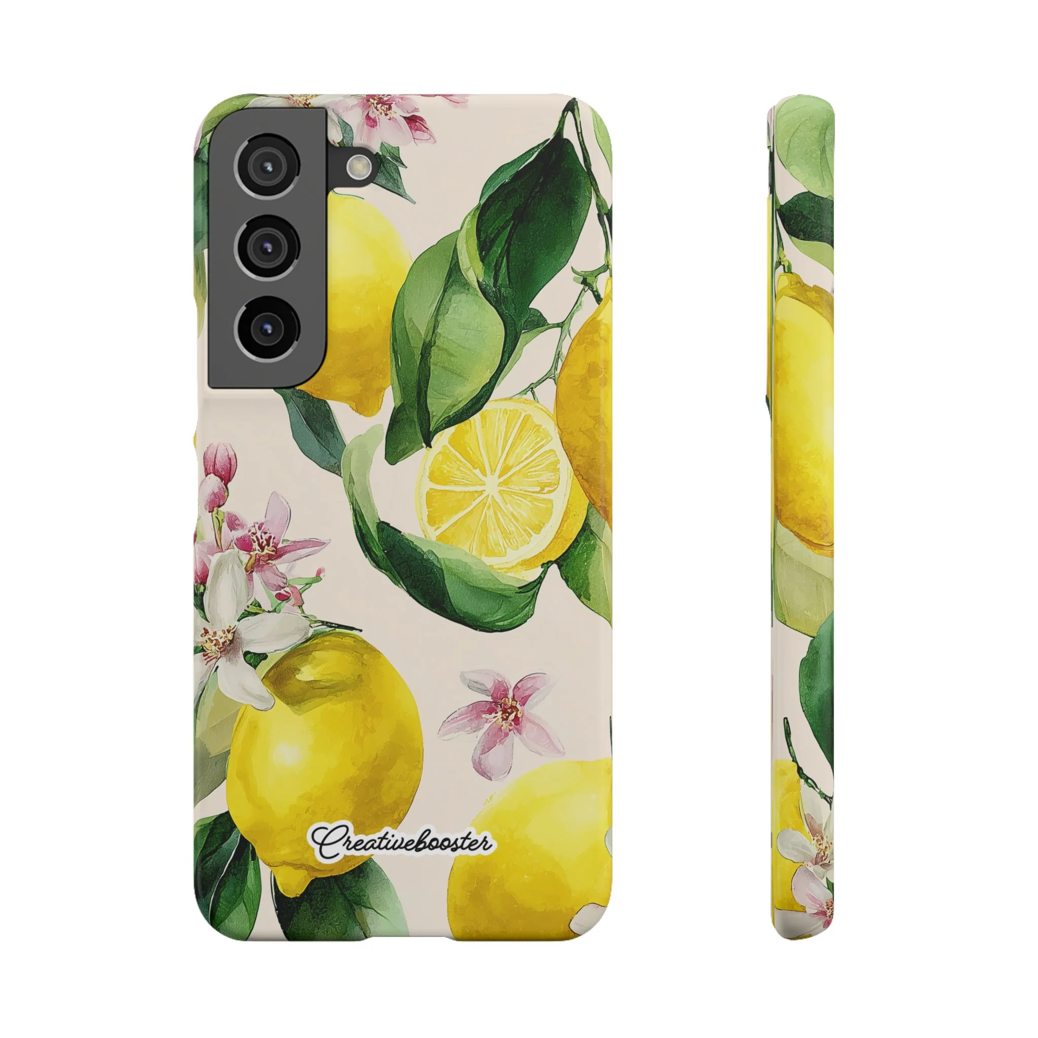 Lemon Blossom - Slim Phone Case - Image 33