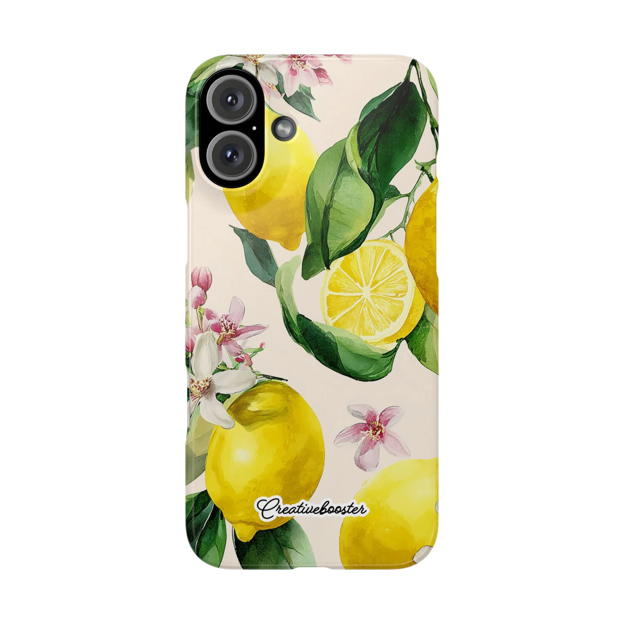 Lemon Blossom - Slim Phone Case - Image 41
