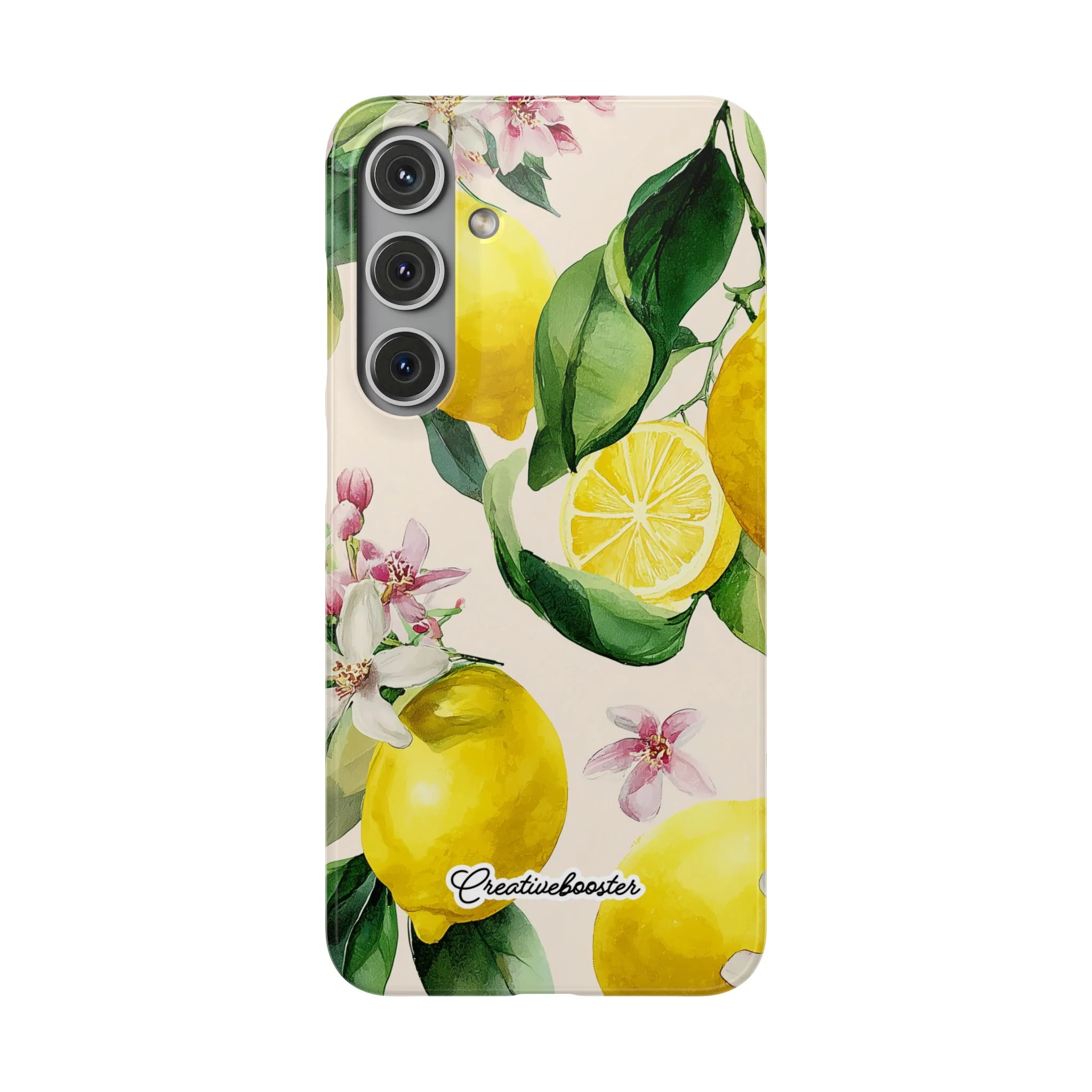 Lemon Blossom - Slim Phone Case - Image 48