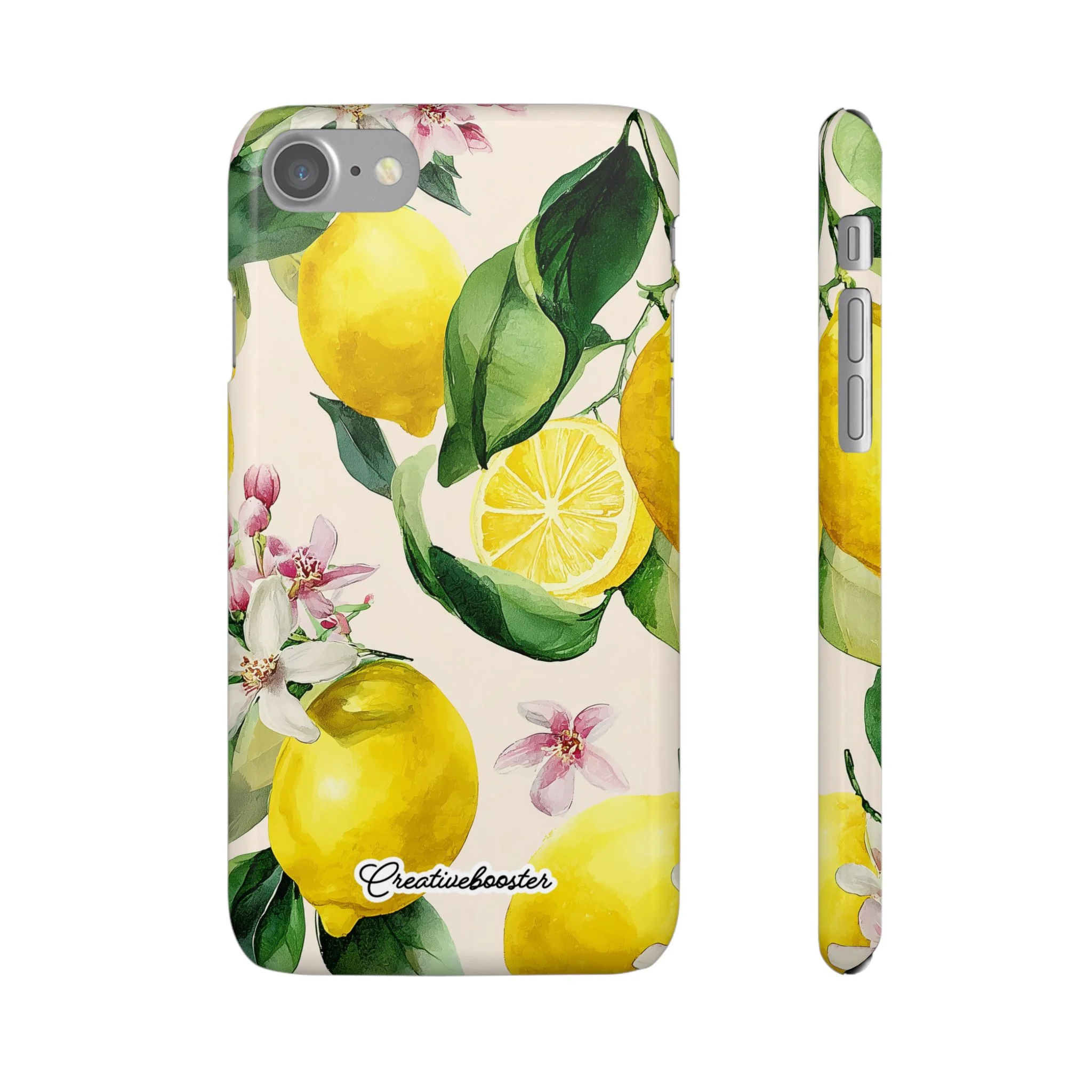 Lemon Blossom - Slim Phone Case - Image 5