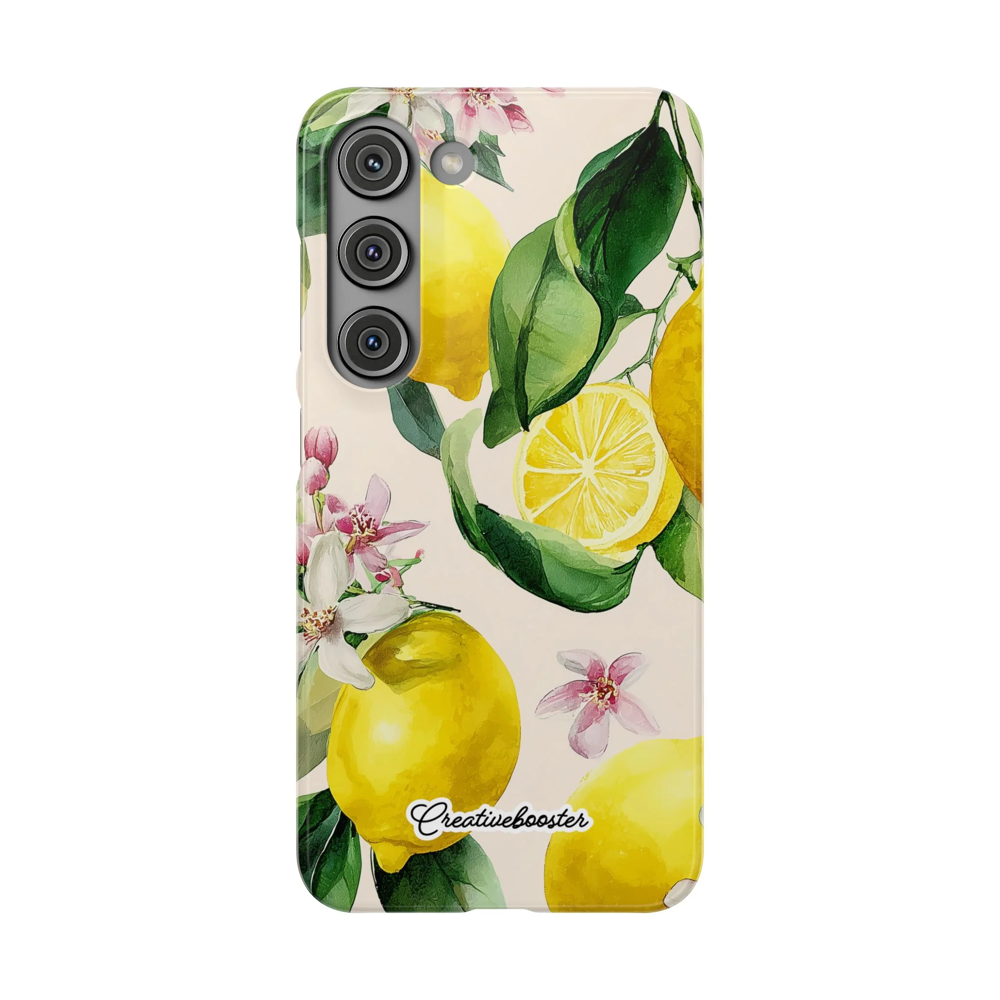 Lemon Blossom - Slim Phone Case - Image 50