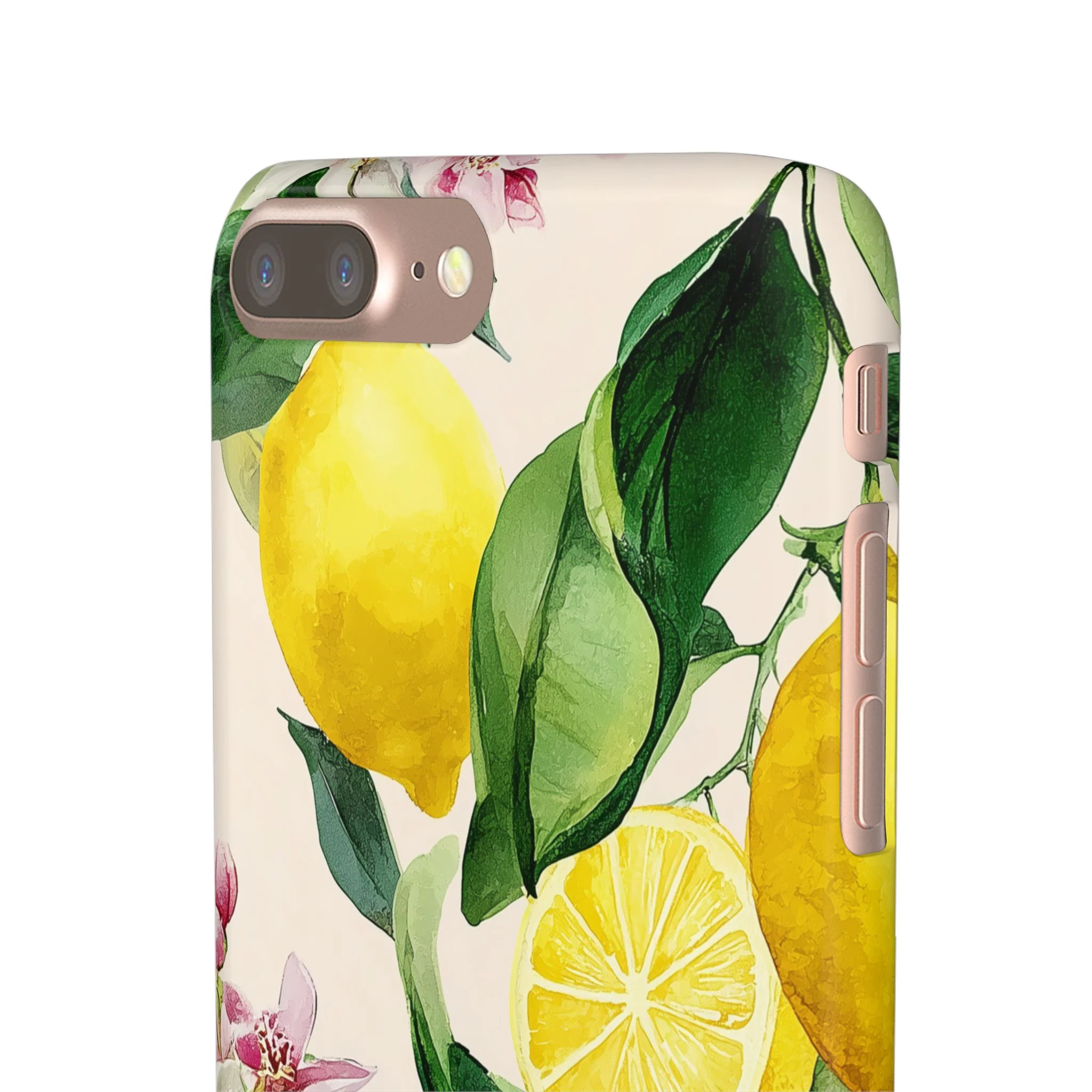 Lemon Blossom - Slim Phone Case - Image 59