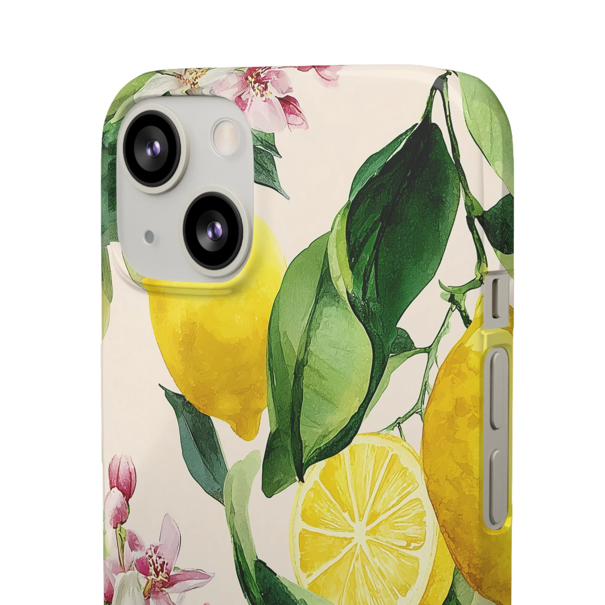 Lemon Blossom - Slim Phone Case - Image 76