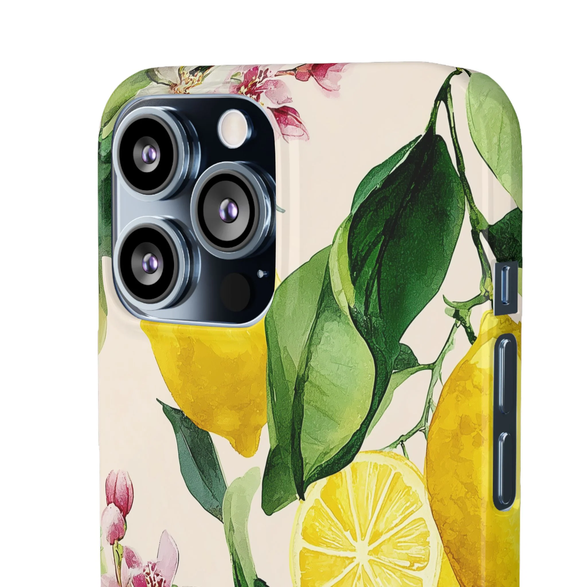 Lemon Blossom - Slim Phone Case - Image 79