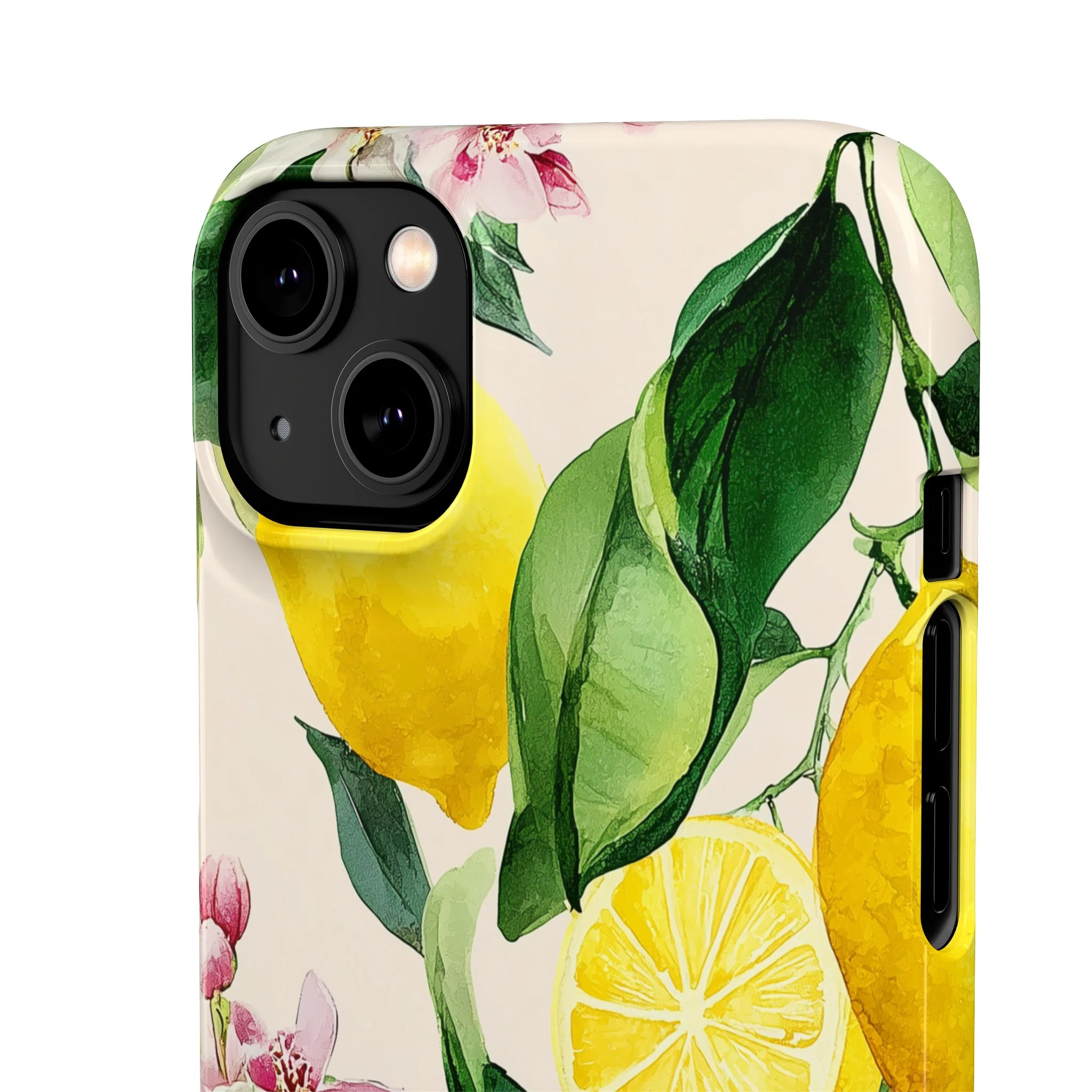 Lemon Blossom - Slim Phone Case - Image 91