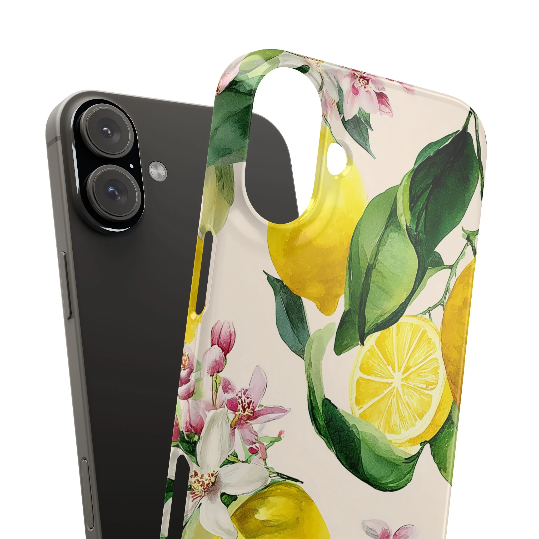 Lemon Blossom - Slim Phone Case - Image 96