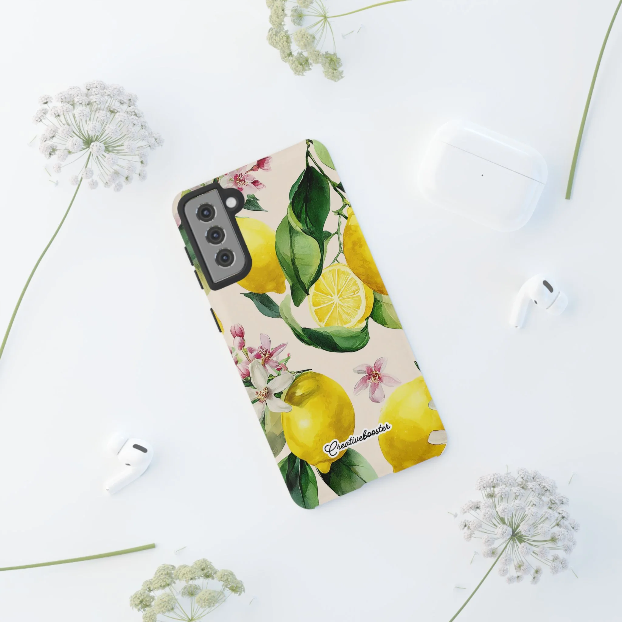 Lemon Blossom - Tough Phone Case - Image 82