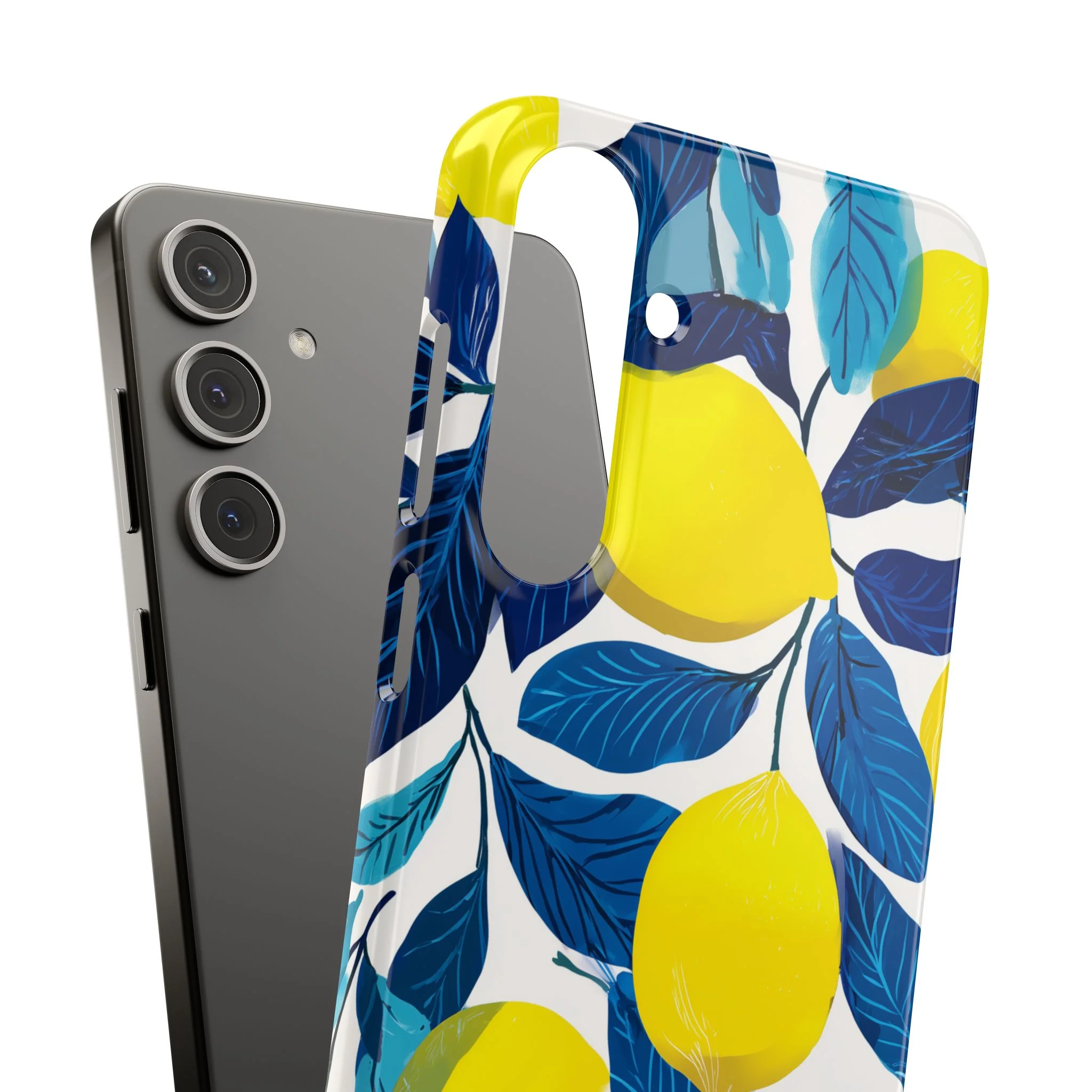 Midnight Citrus - Slim Phone Case - Image 110