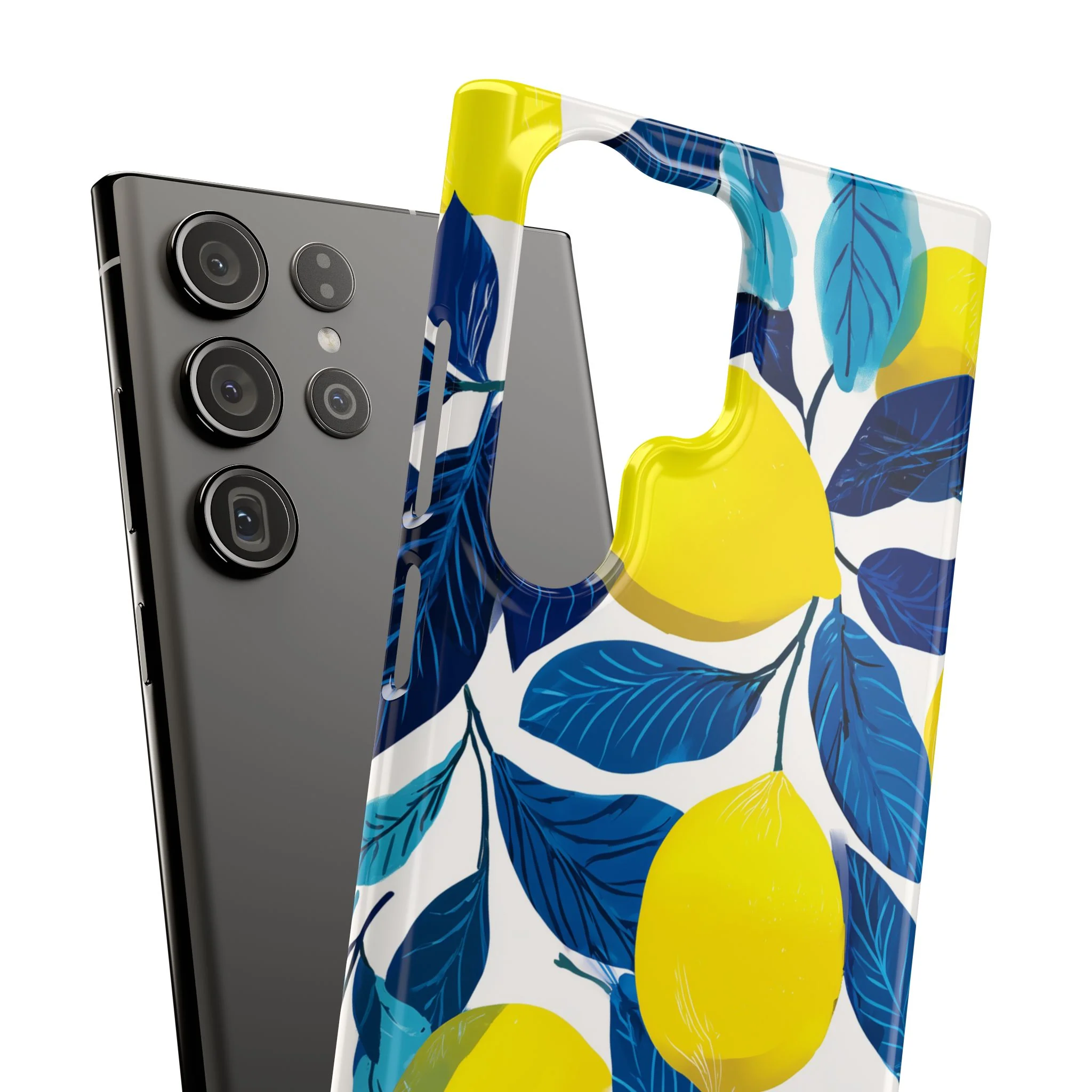 Midnight Citrus - Slim Phone Case - Image 118