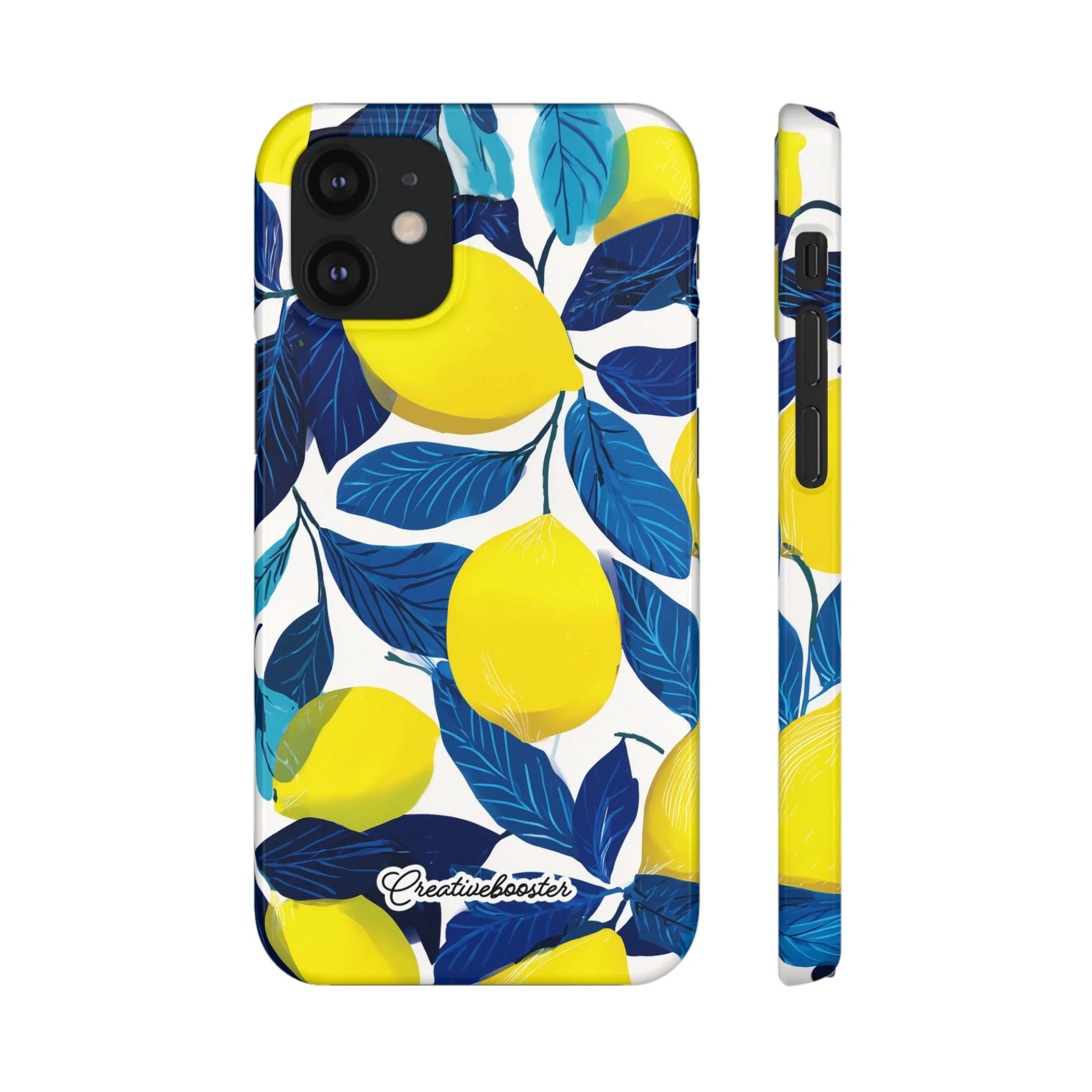 Midnight Citrus - Slim Phone Case - Image 19