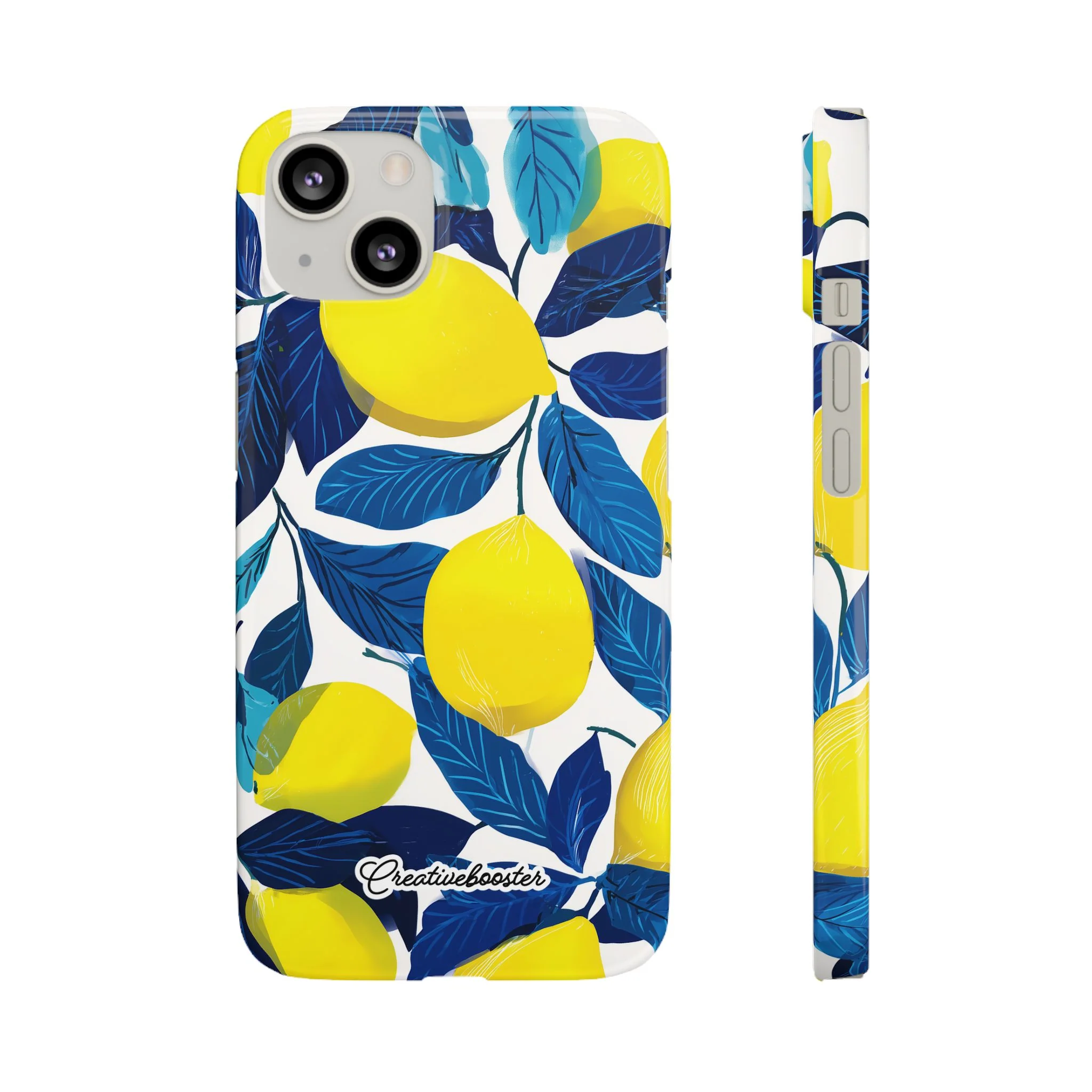 Midnight Citrus - Slim Phone Case - Image 23