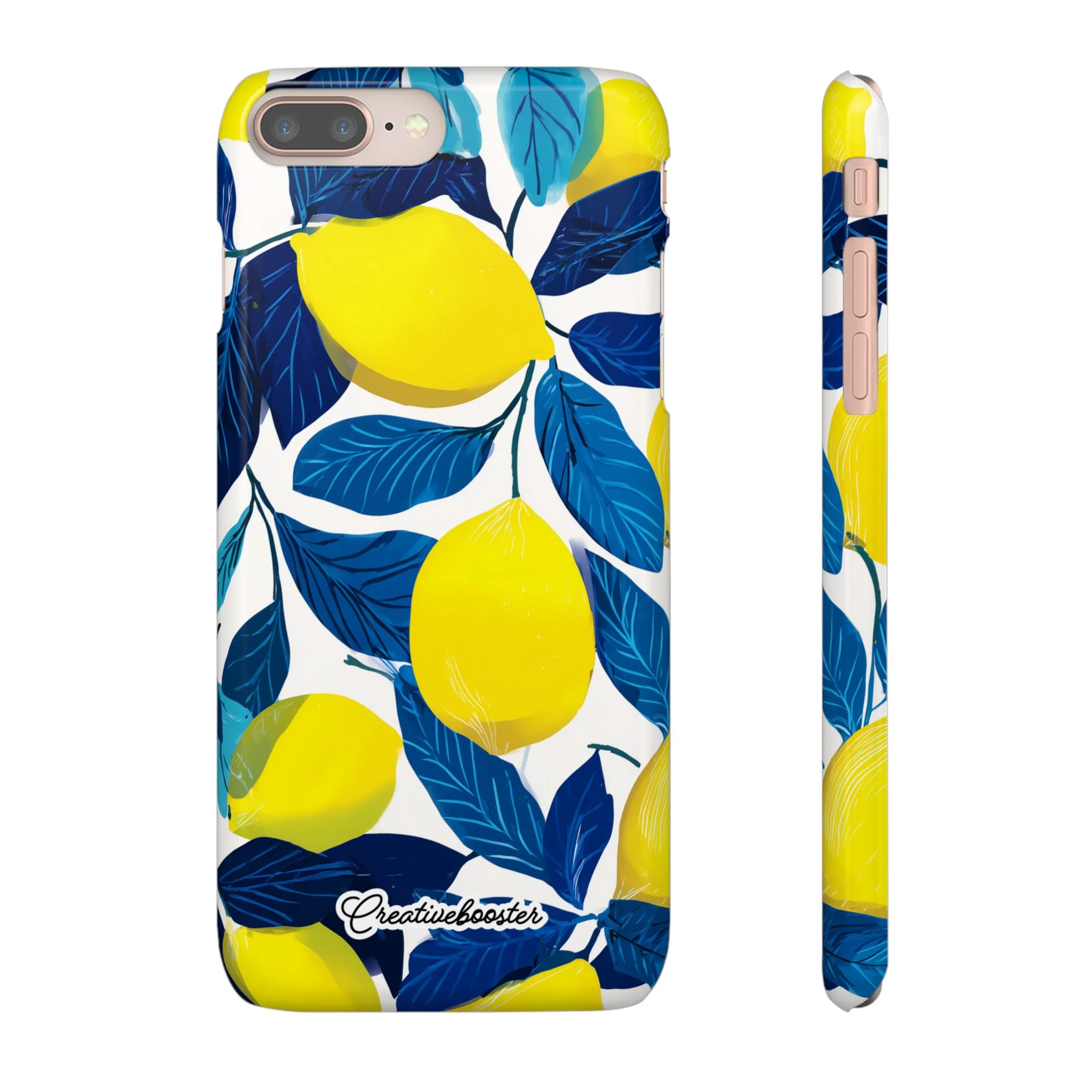 Midnight Citrus - Slim Phone Case - Image 3