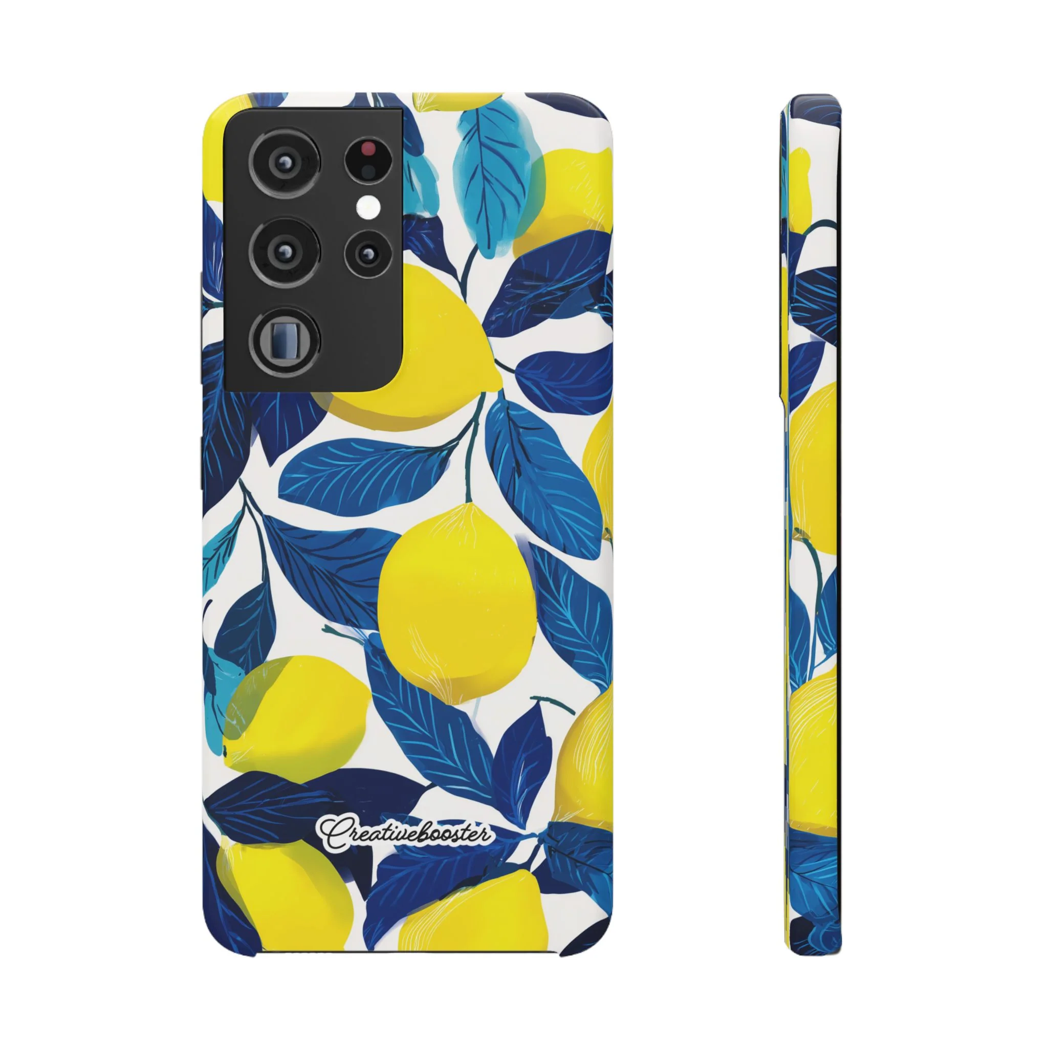 Midnight Citrus - Slim Phone Case - Image 32