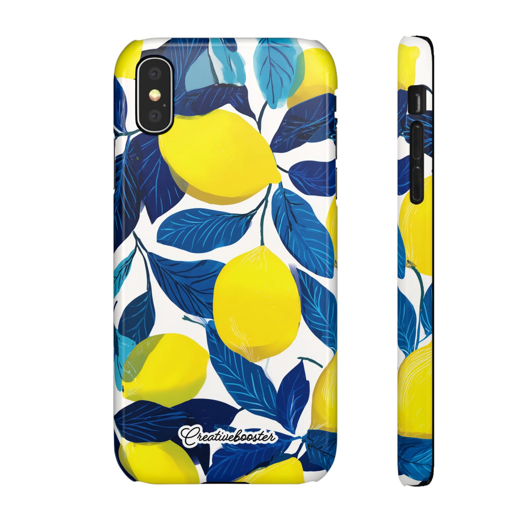 Midnight Citrus - Slim Phone Case - Image 4