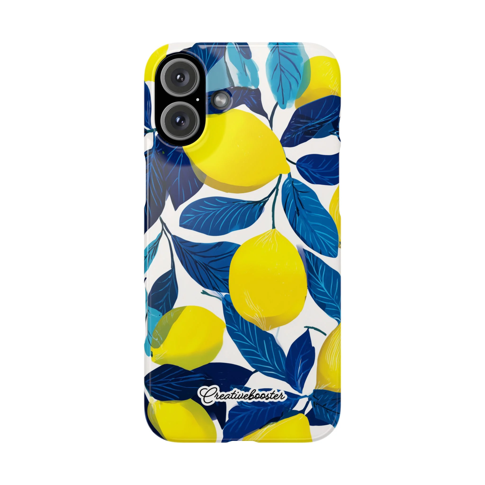Midnight Citrus - Slim Phone Case - Image 41