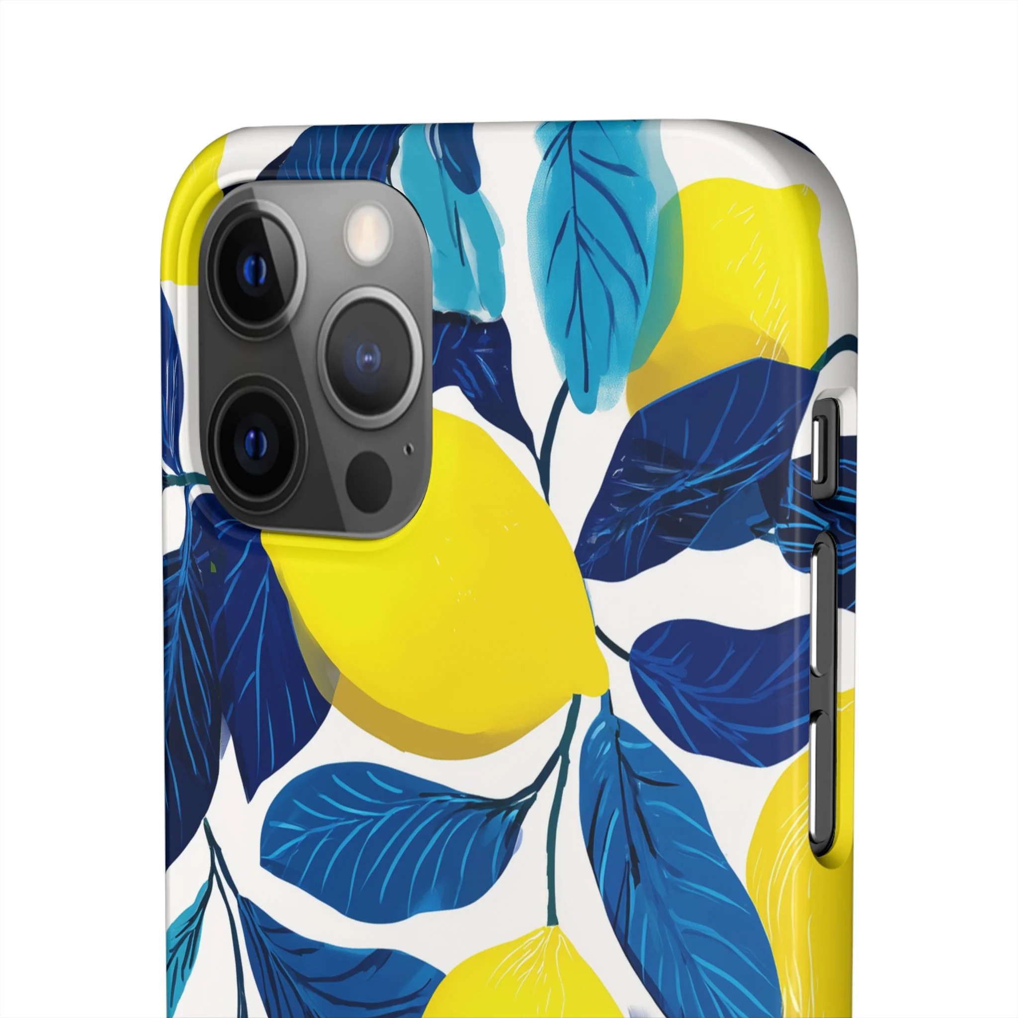 Midnight Citrus - Slim Phone Case - Image 74