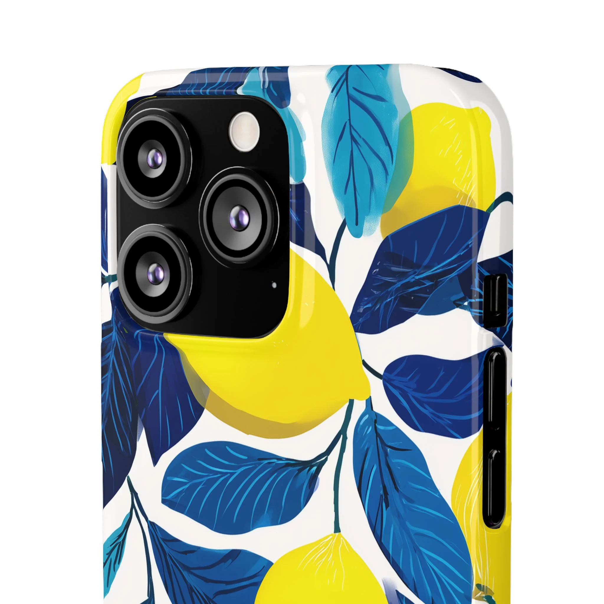Midnight Citrus - Slim Phone Case - Image 78