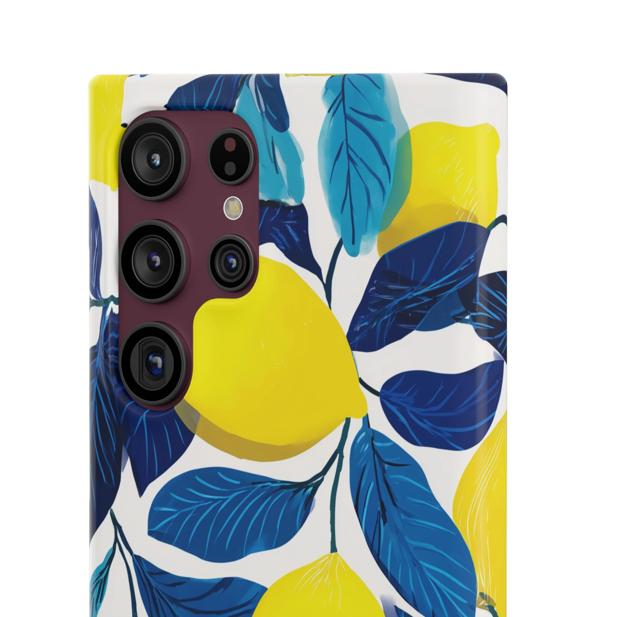 Midnight Citrus - Slim Phone Case - Image 88