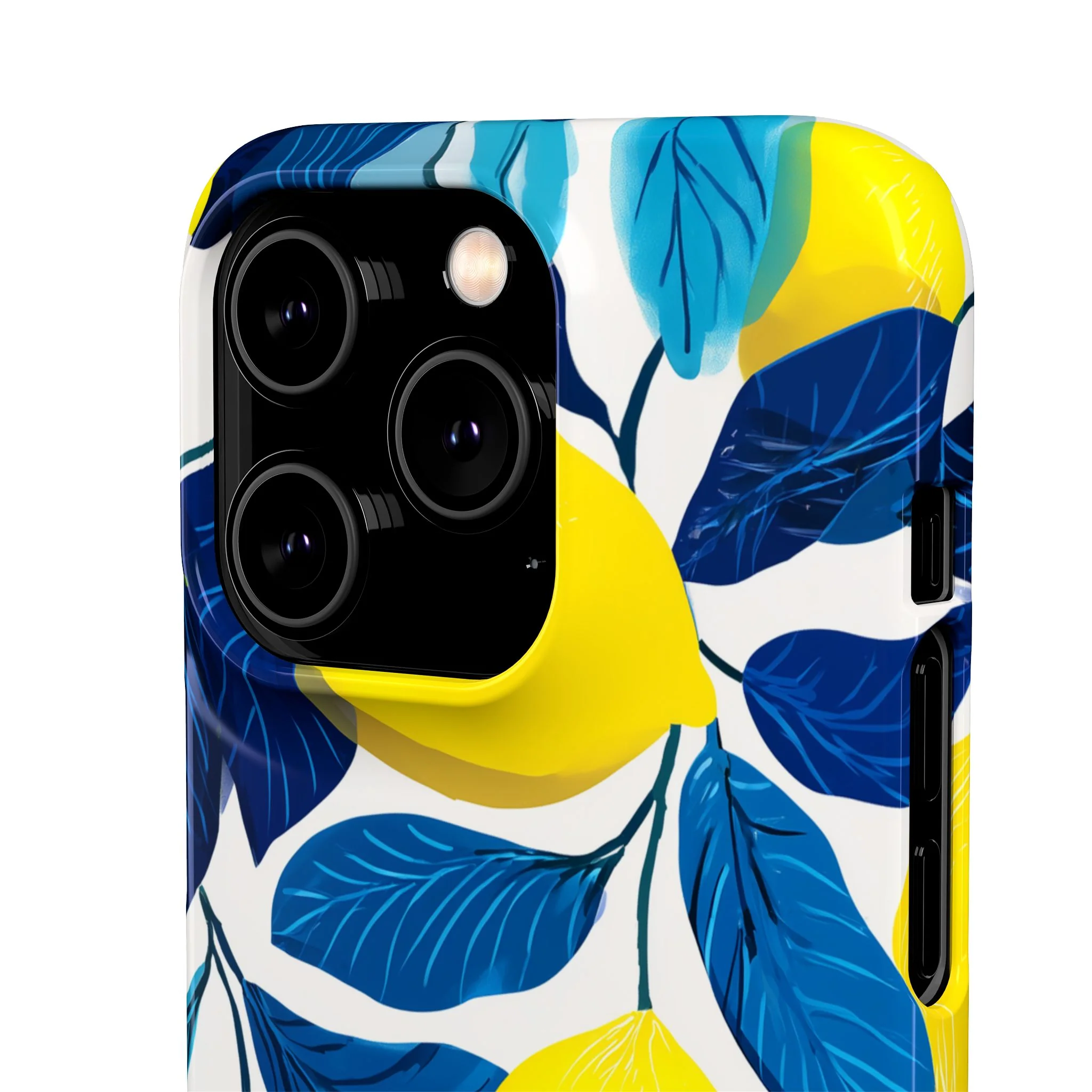 Midnight Citrus - Slim Phone Case - Image 90