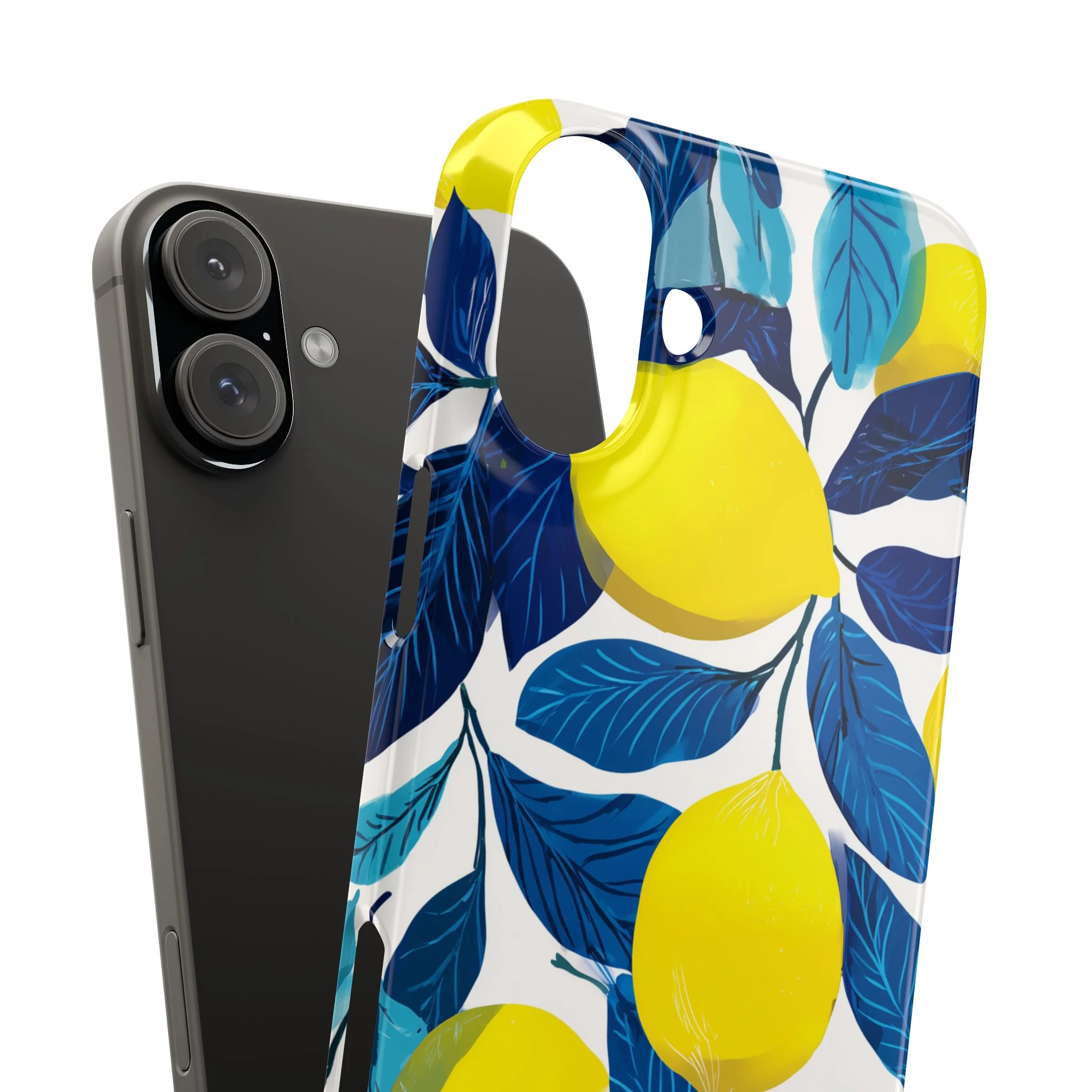Midnight Citrus - Slim Phone Case - Image 96