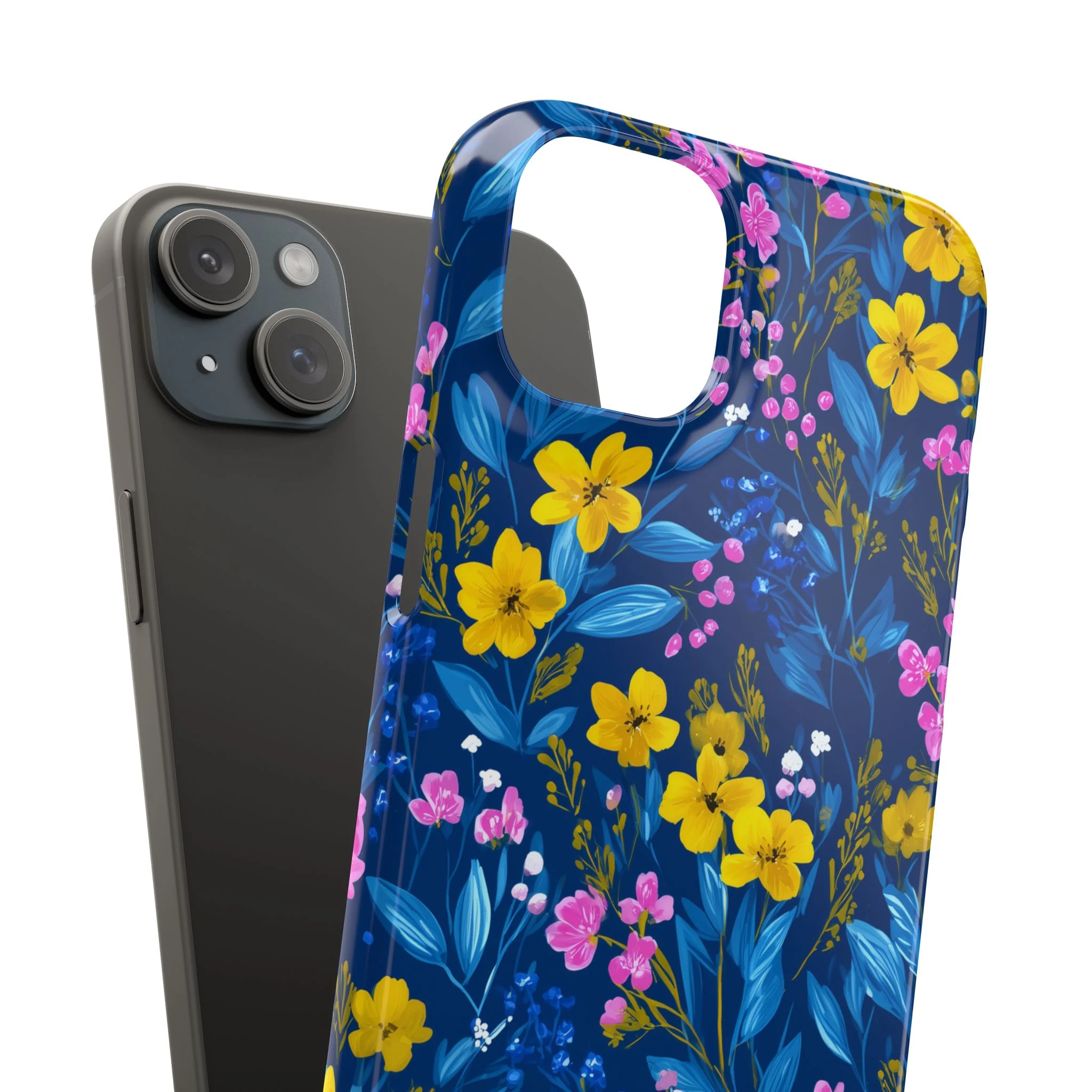 Midnight Petals - Slim Phone Case - Image 104