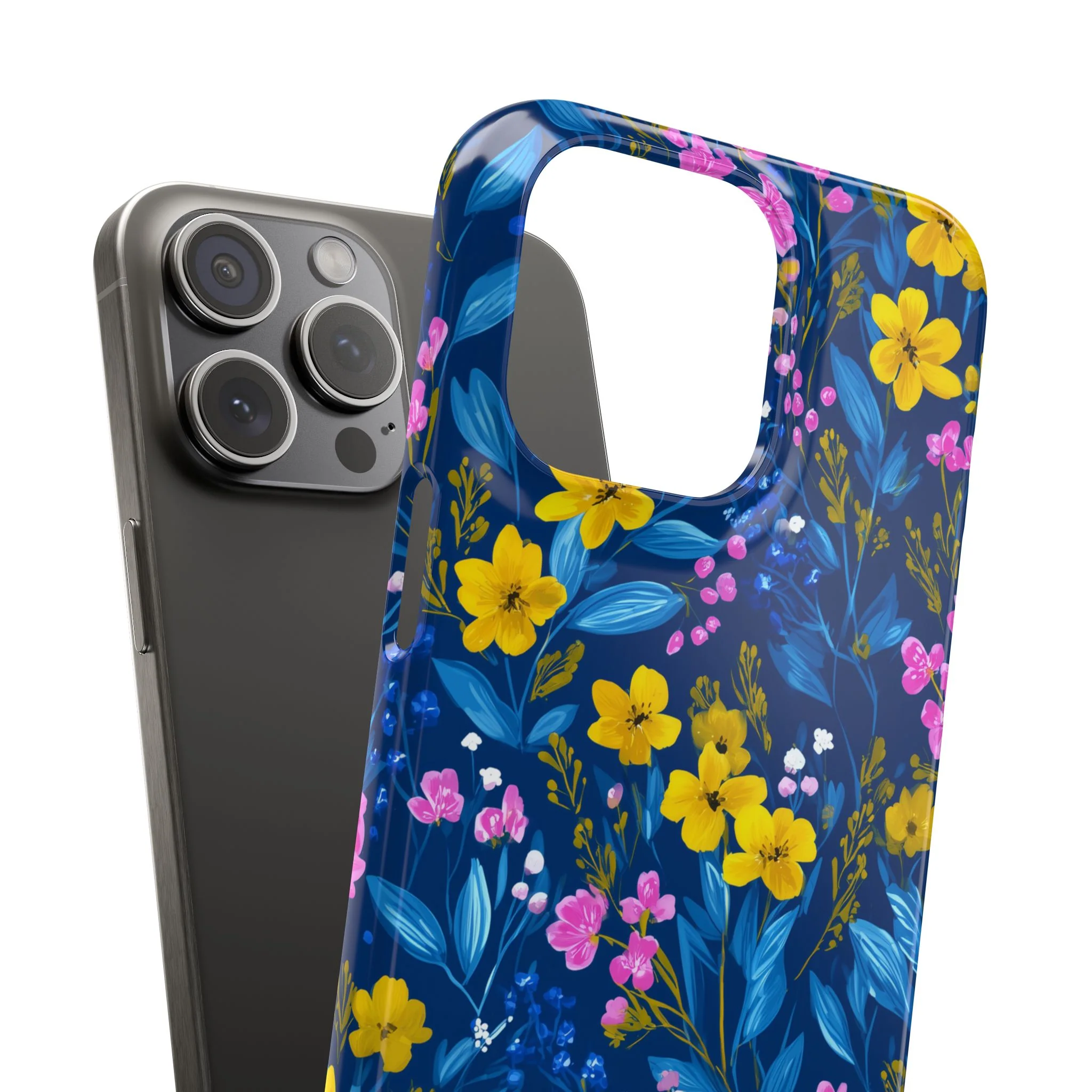 Midnight Petals - Slim Phone Case - Image 106