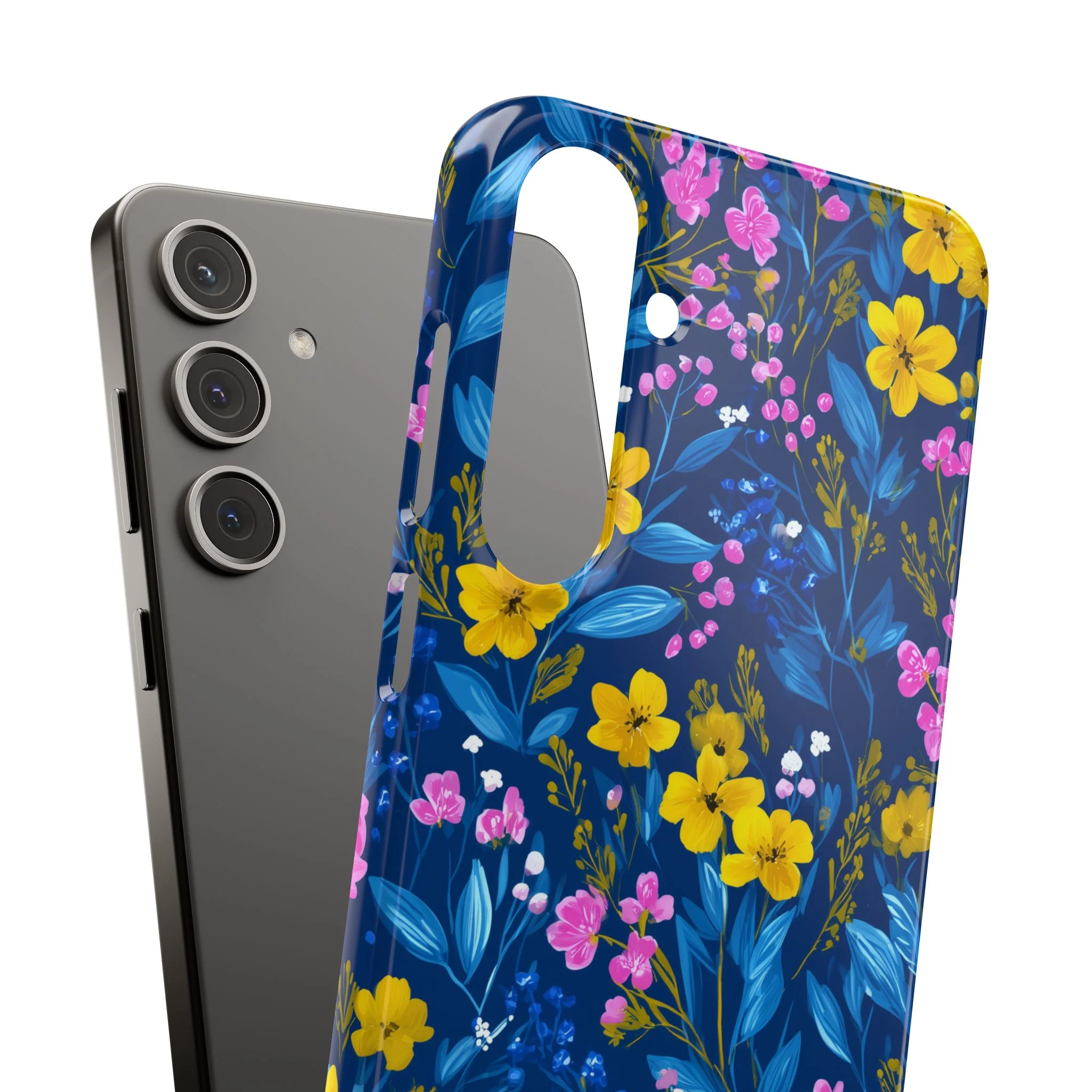 Midnight Petals - Slim Phone Case - Image 110