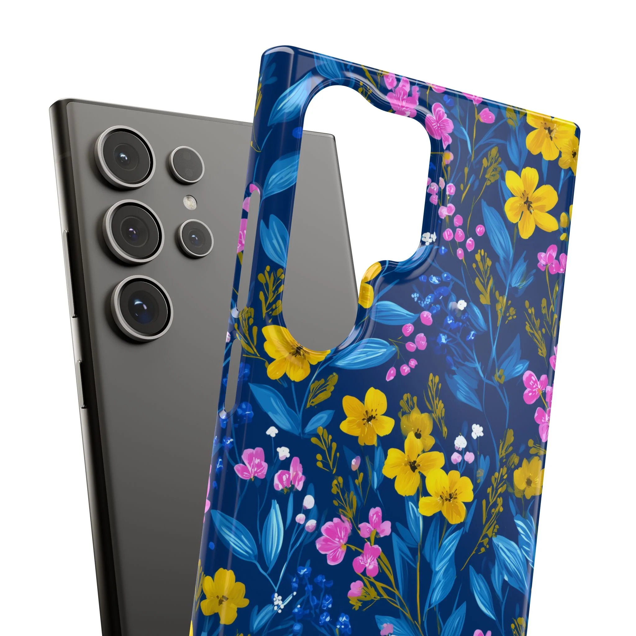 Midnight Petals - Slim Phone Case - Image 112