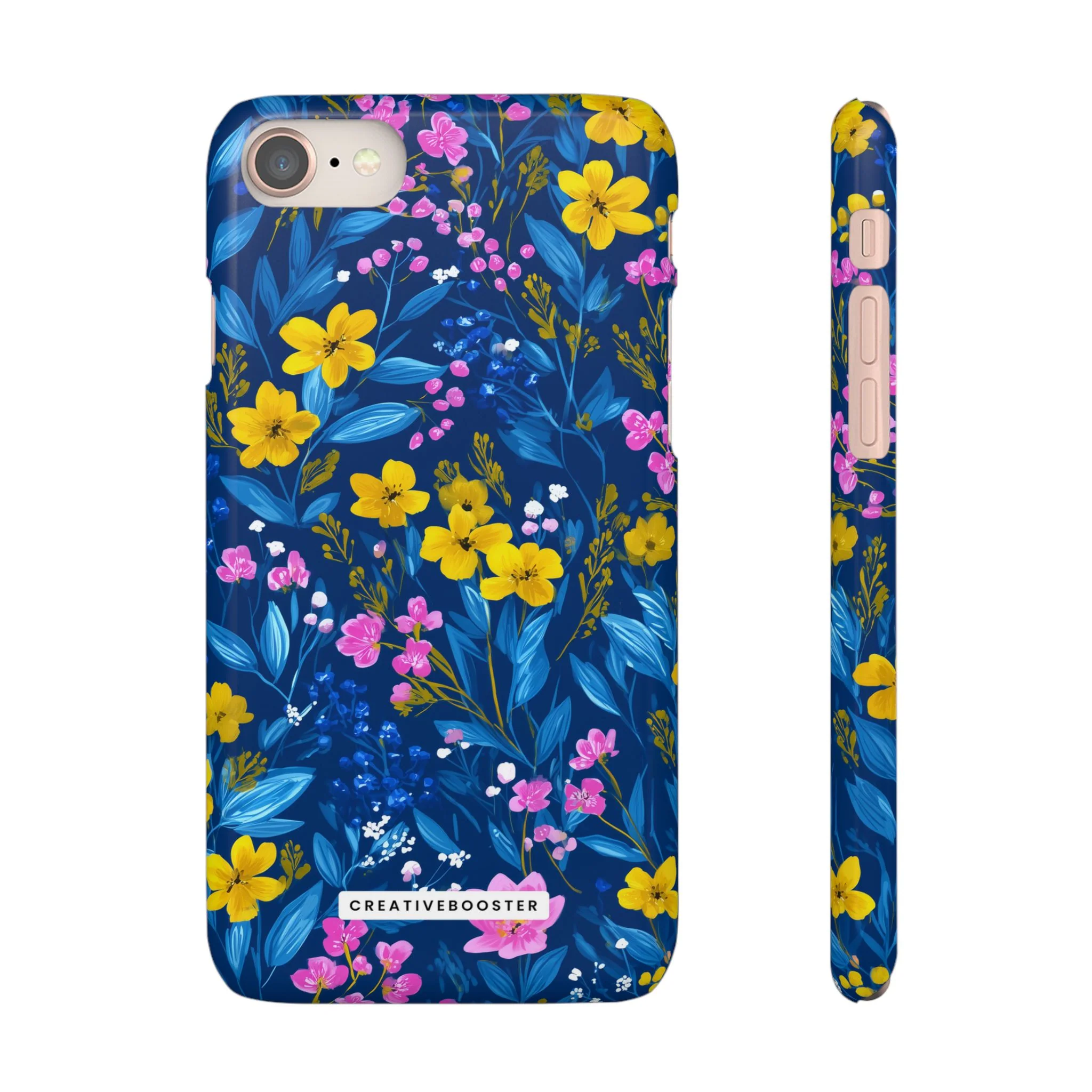 Midnight Petals - Slim Phone Case - Image 2