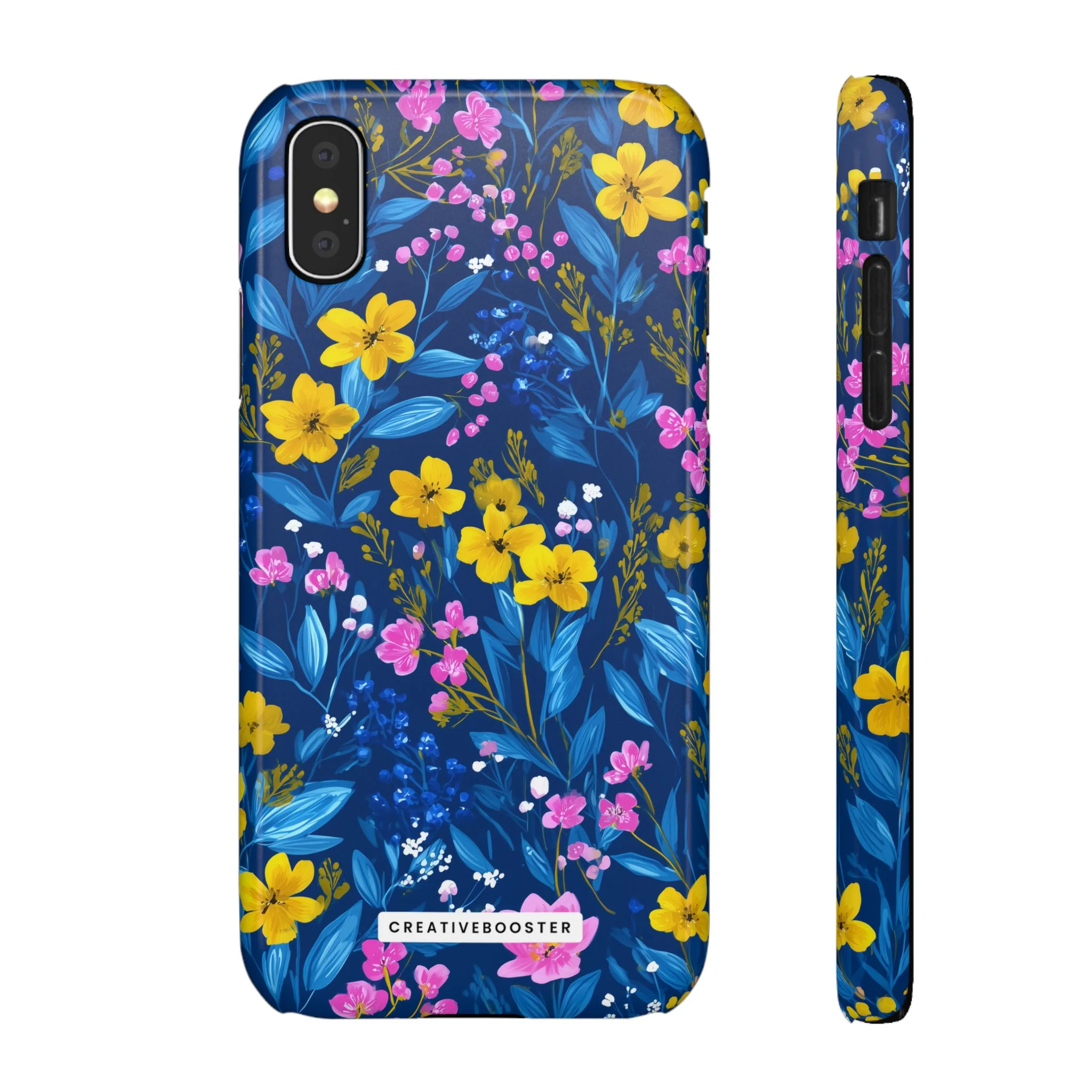 Midnight Petals - Slim Phone Case - Image 4