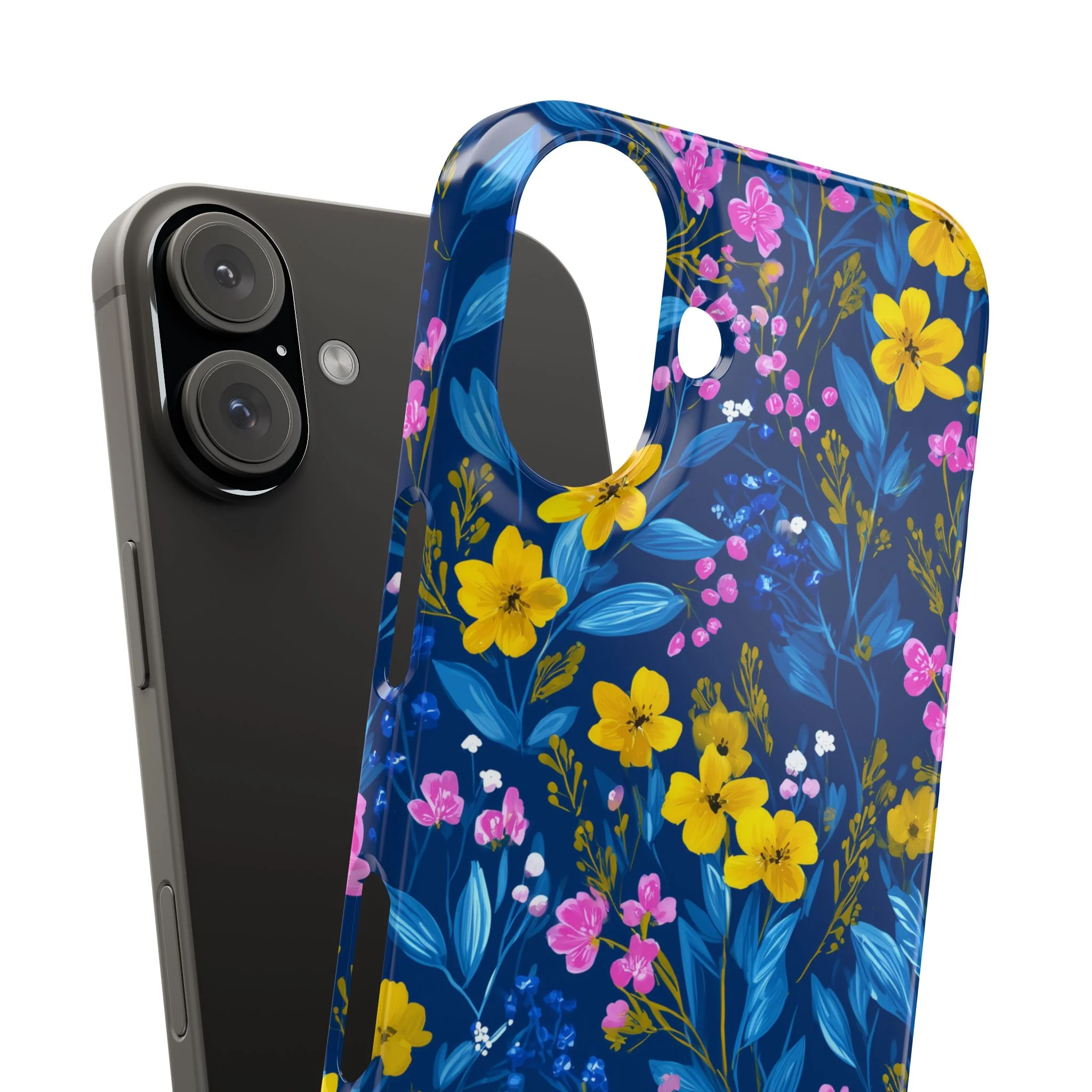 Midnight Petals - Slim Phone Case - Image 94