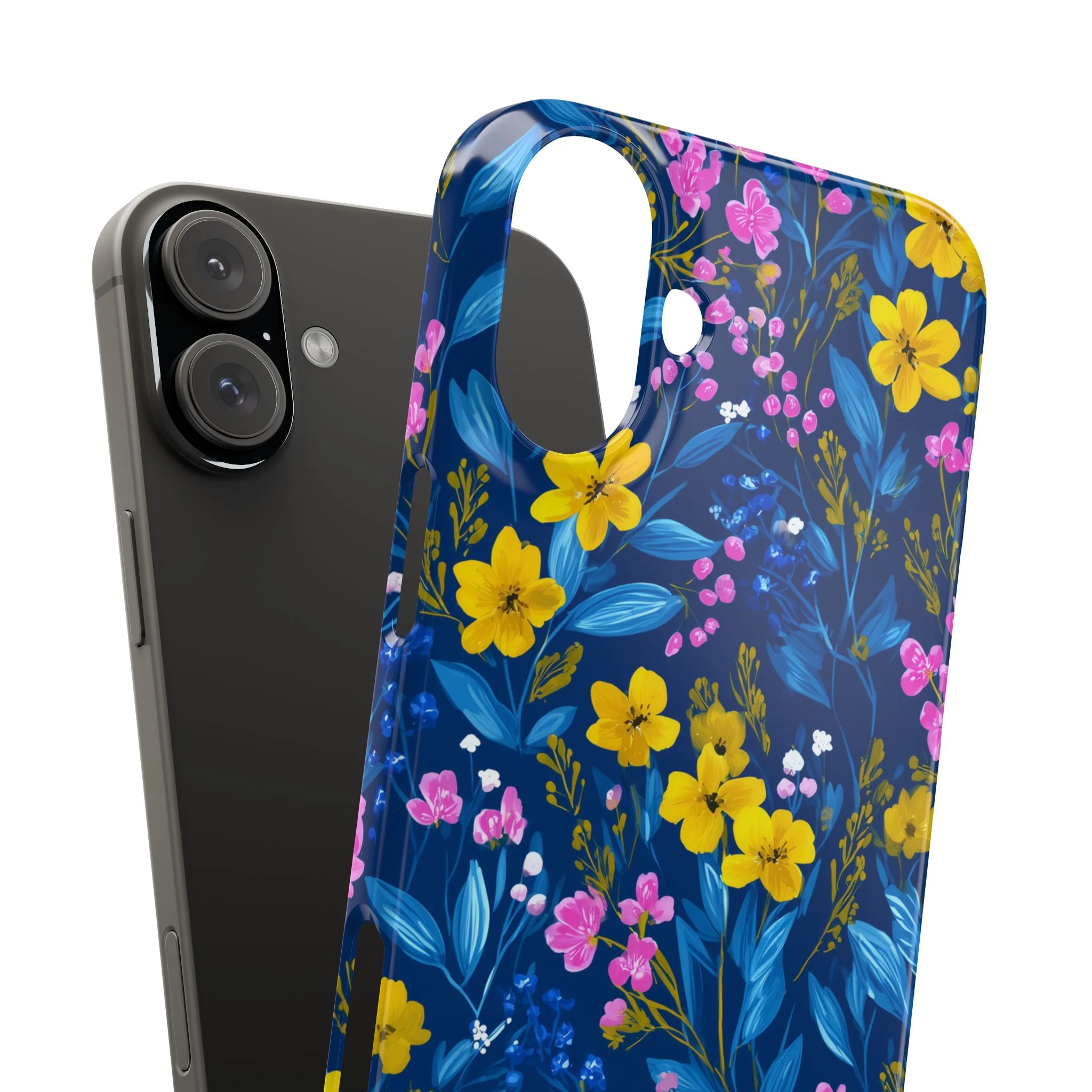 Midnight Petals - Slim Phone Case - Image 96