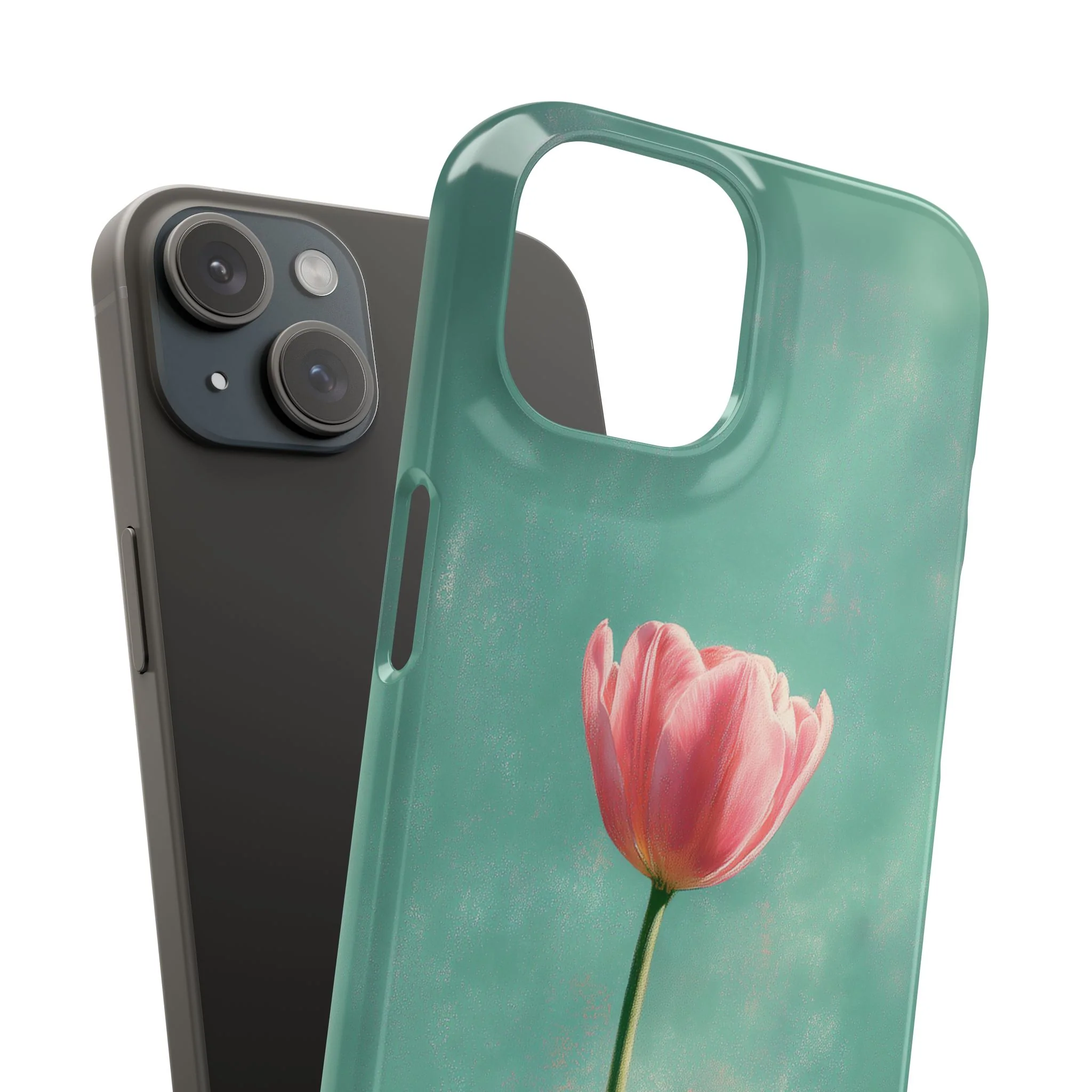 Blush Grace - Slim Phone Case - Image 100