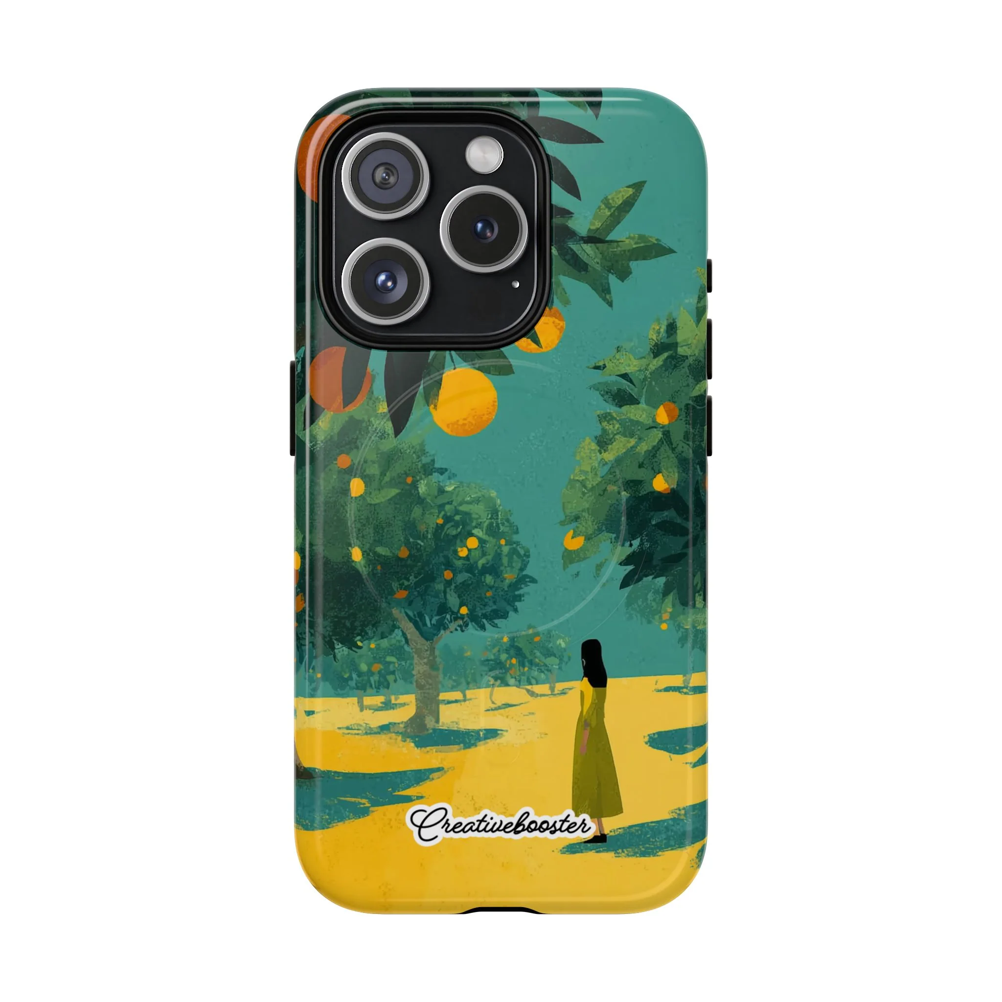 Orchard Stroll - Tough Phone Case (MagSafe) - Image 3