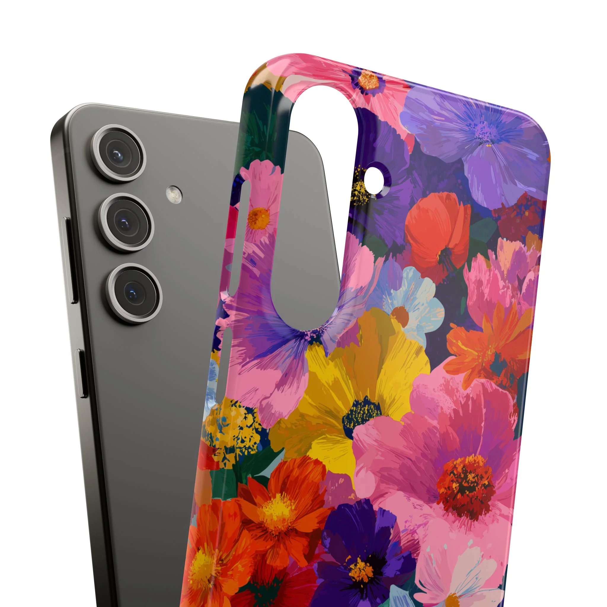Painted Petals - Slim Phone Case - Image 108