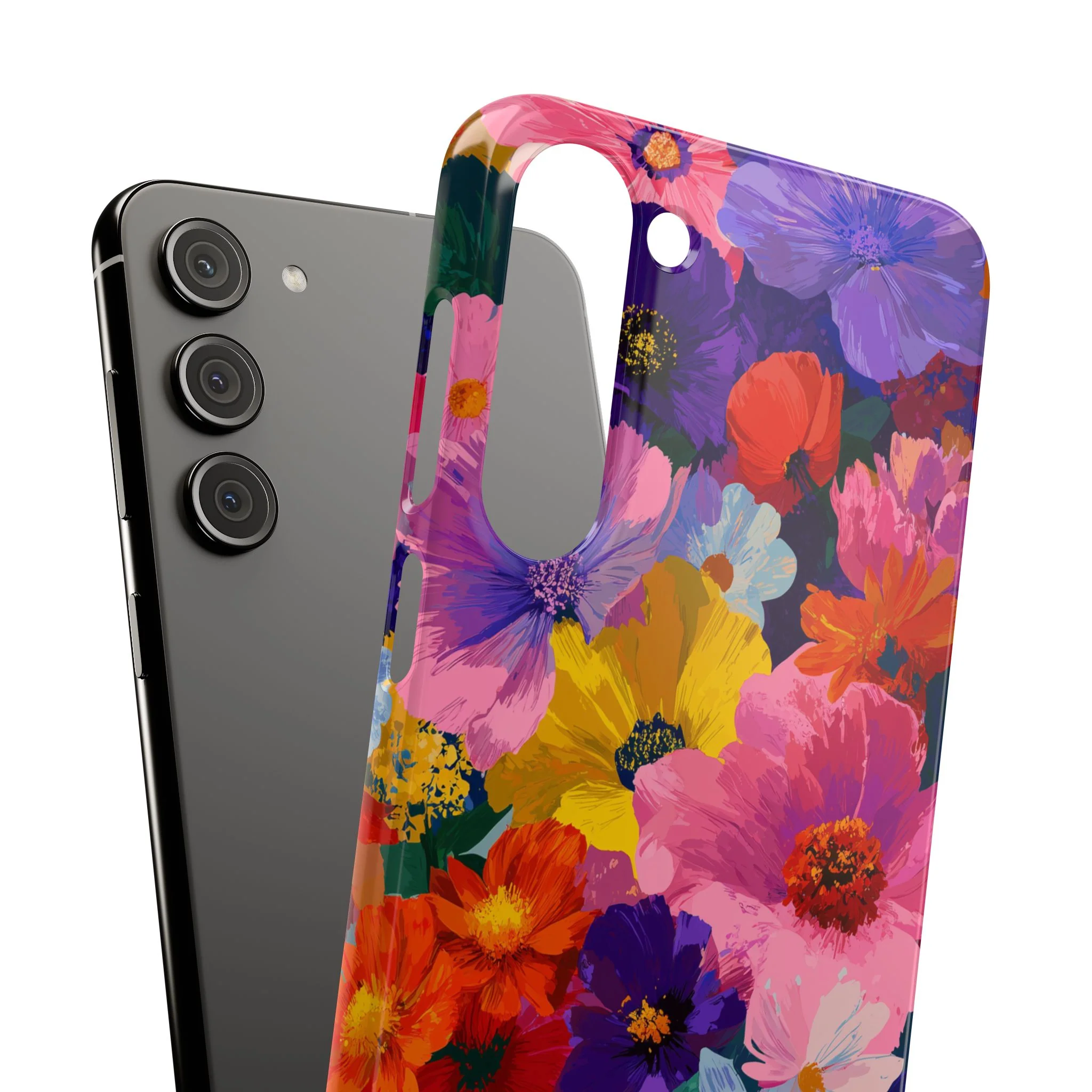 Painted Petals - Slim Phone Case - Image 116