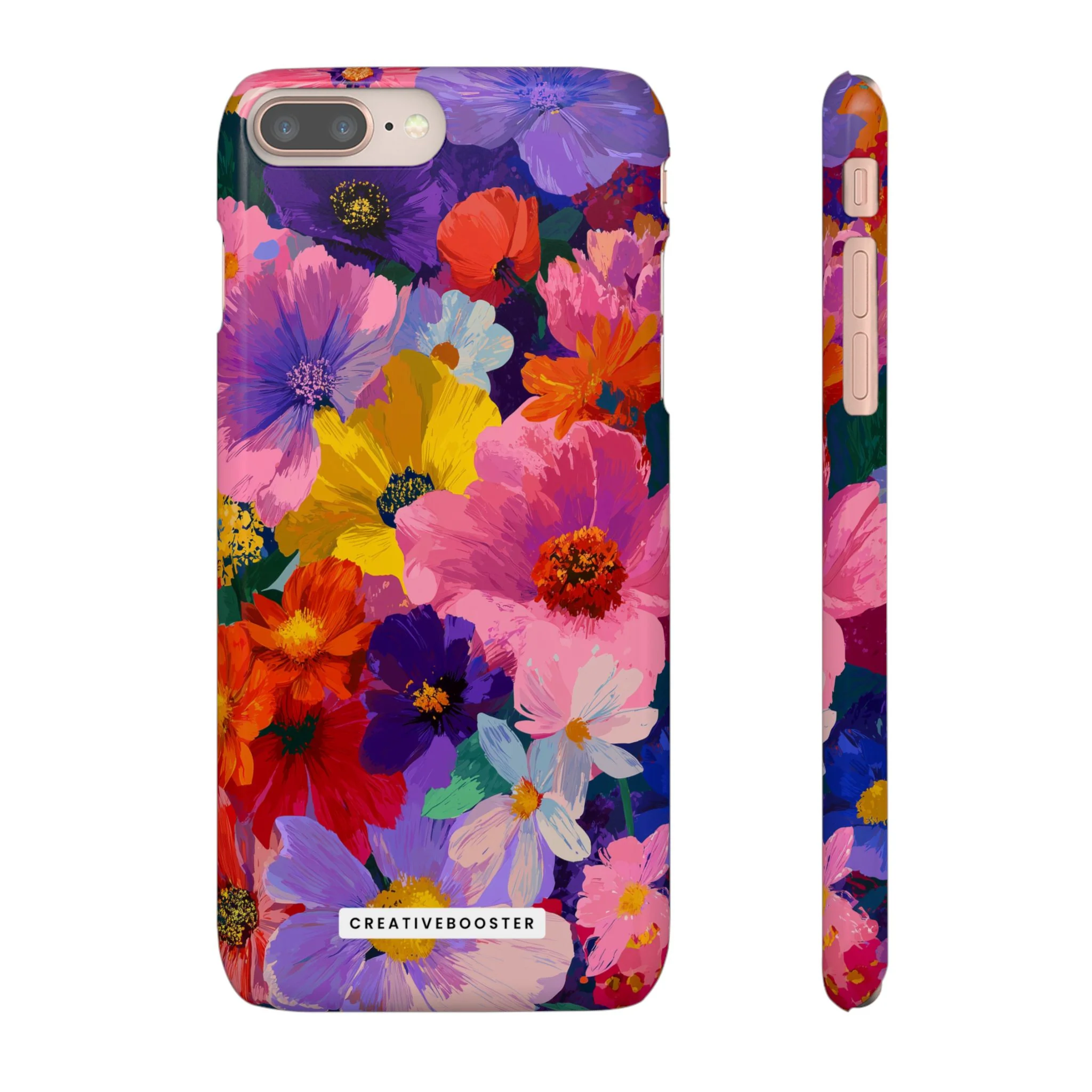 Painted Petals - Slim Phone Case - Image 3