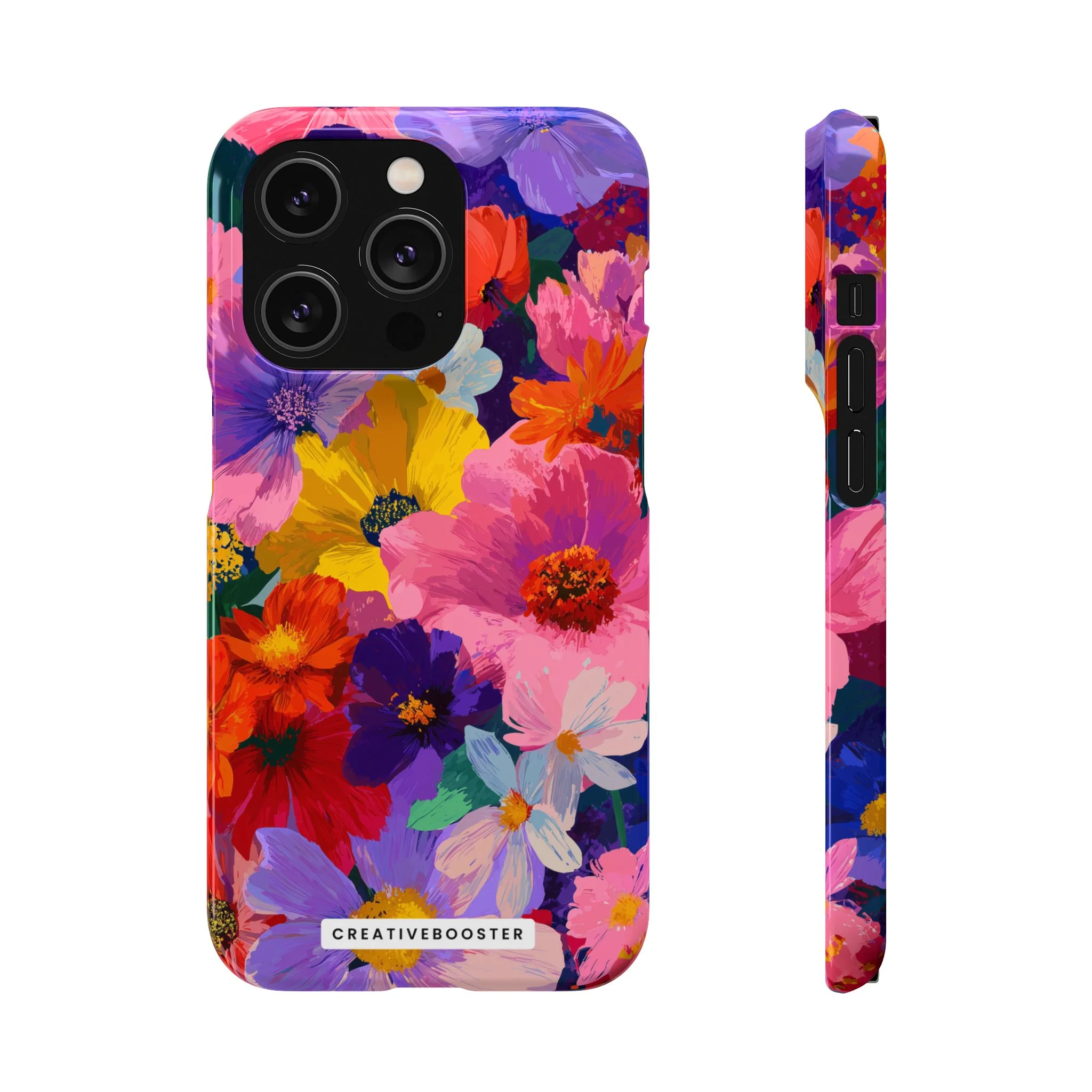 Painted Petals - Slim Phone Case - Image 37