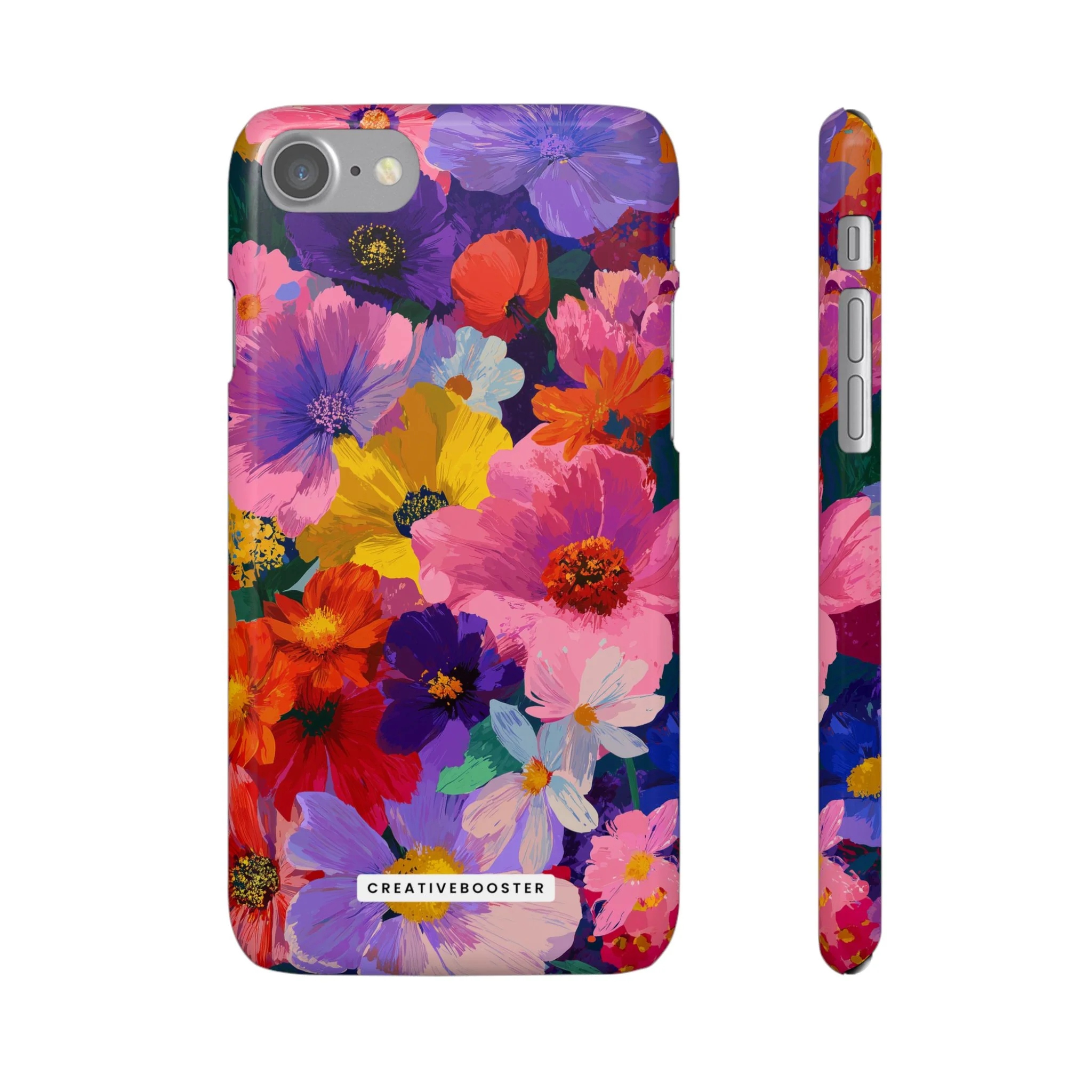 Painted Petals - Slim Phone Case - Image 5