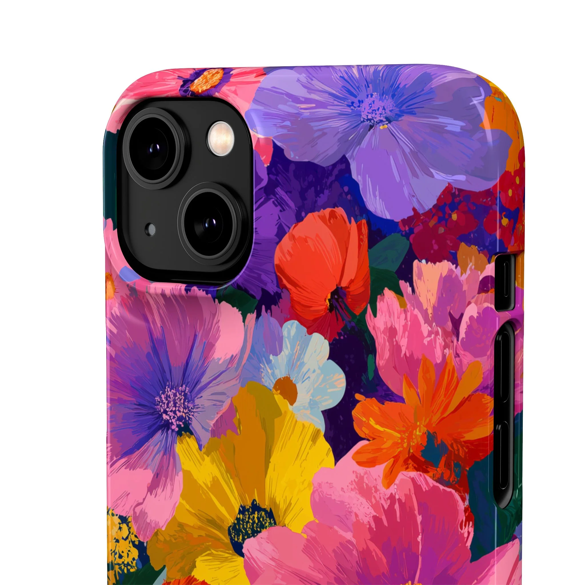 Painted Petals - Slim Phone Case - Image 91