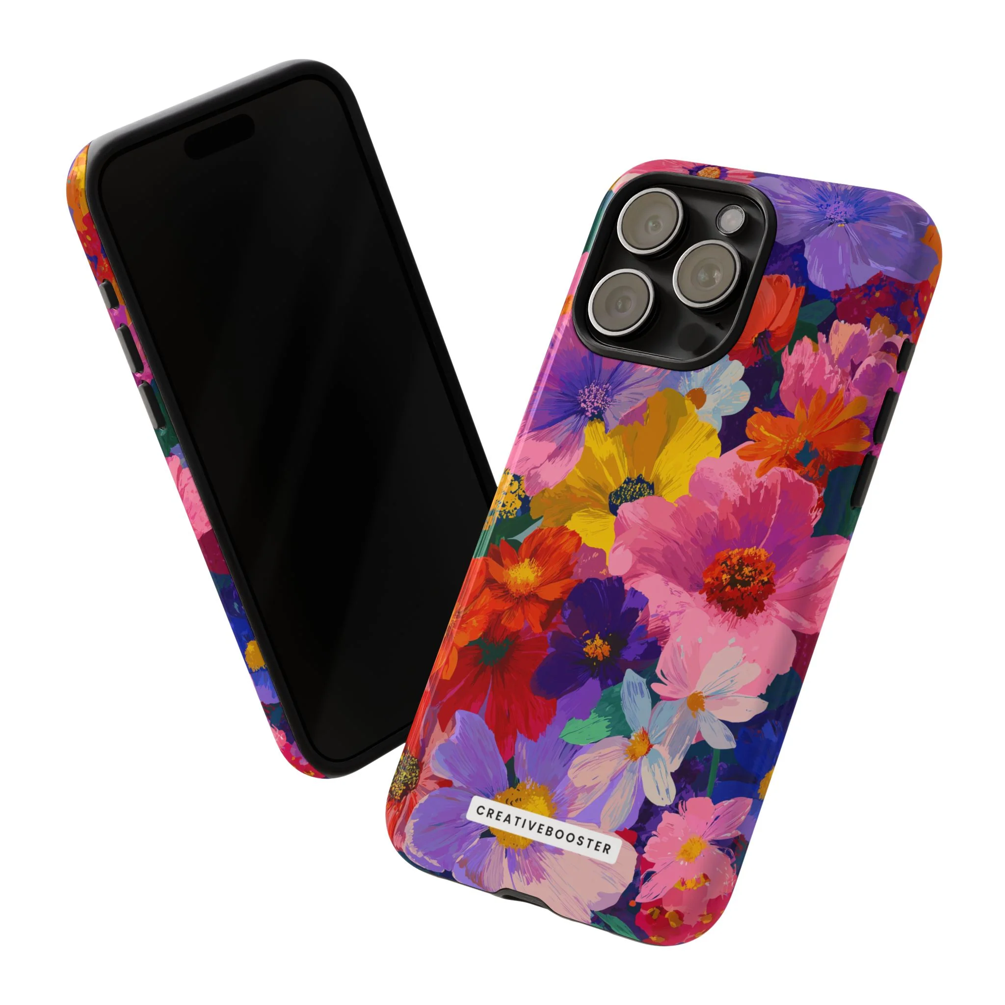 Painted Petals - Tough Phone Case - Image 124