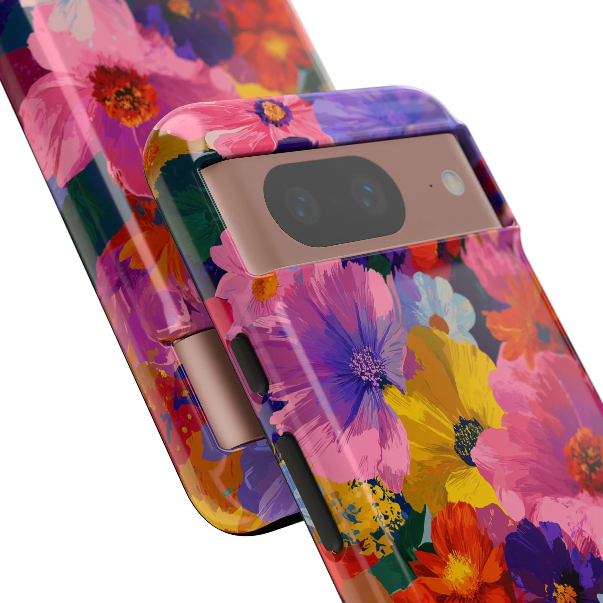 Painted Petals - Tough Phone Case - Image 138