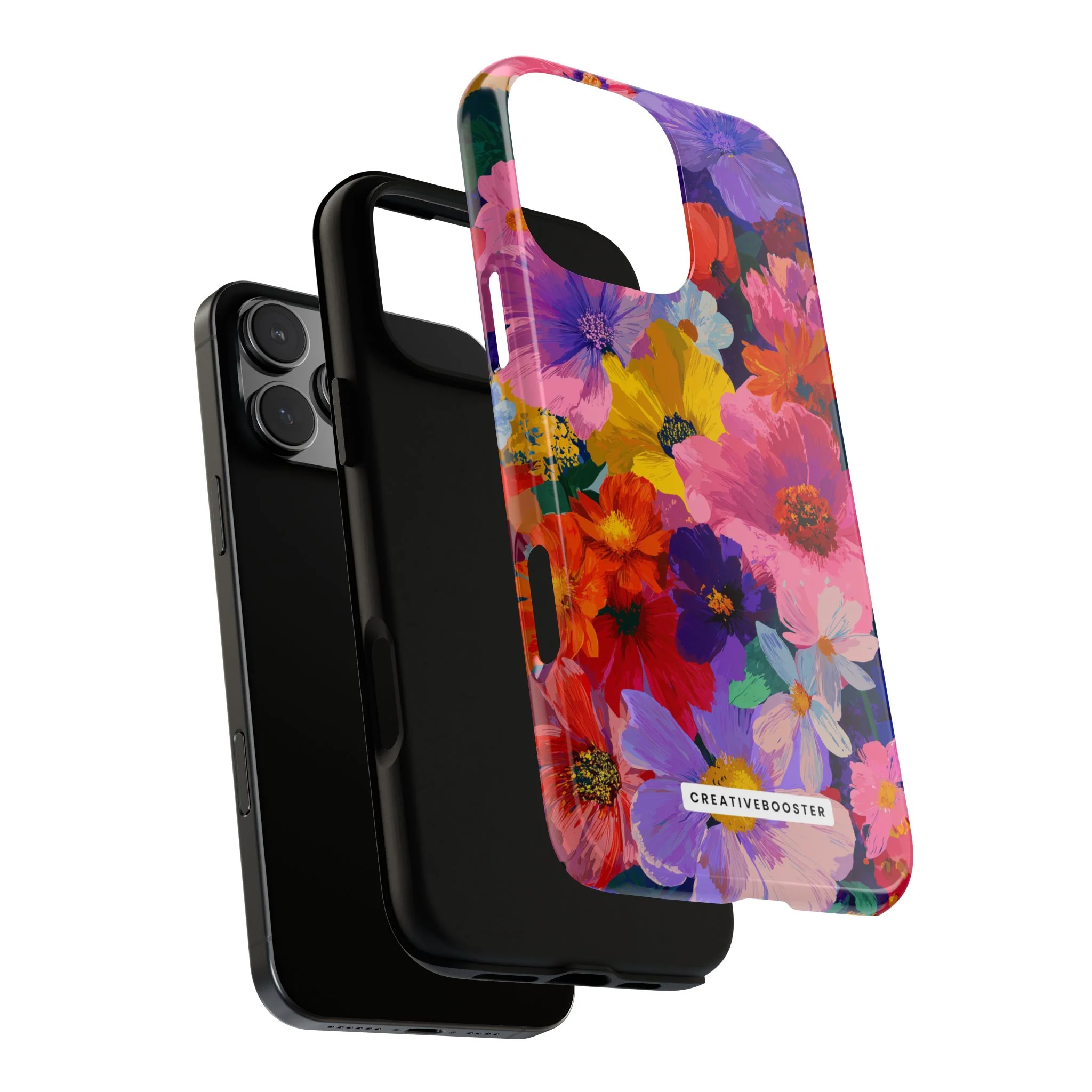 Painted Petals - Tough Phone Case - Image 148