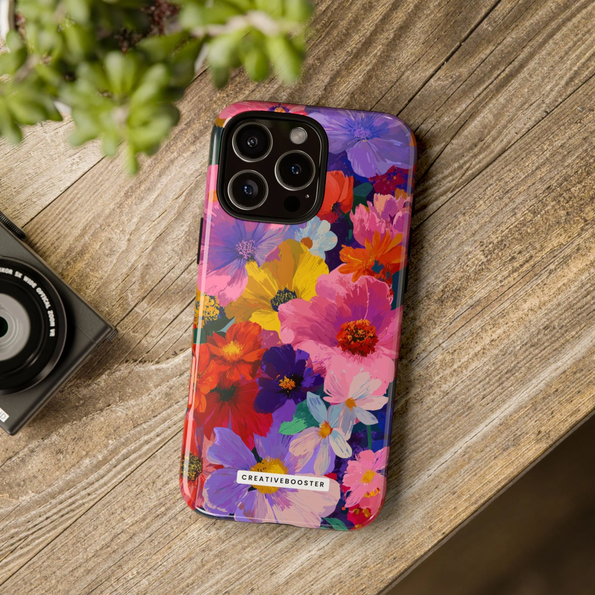 Painted Petals - Tough Phone Case - Image 149