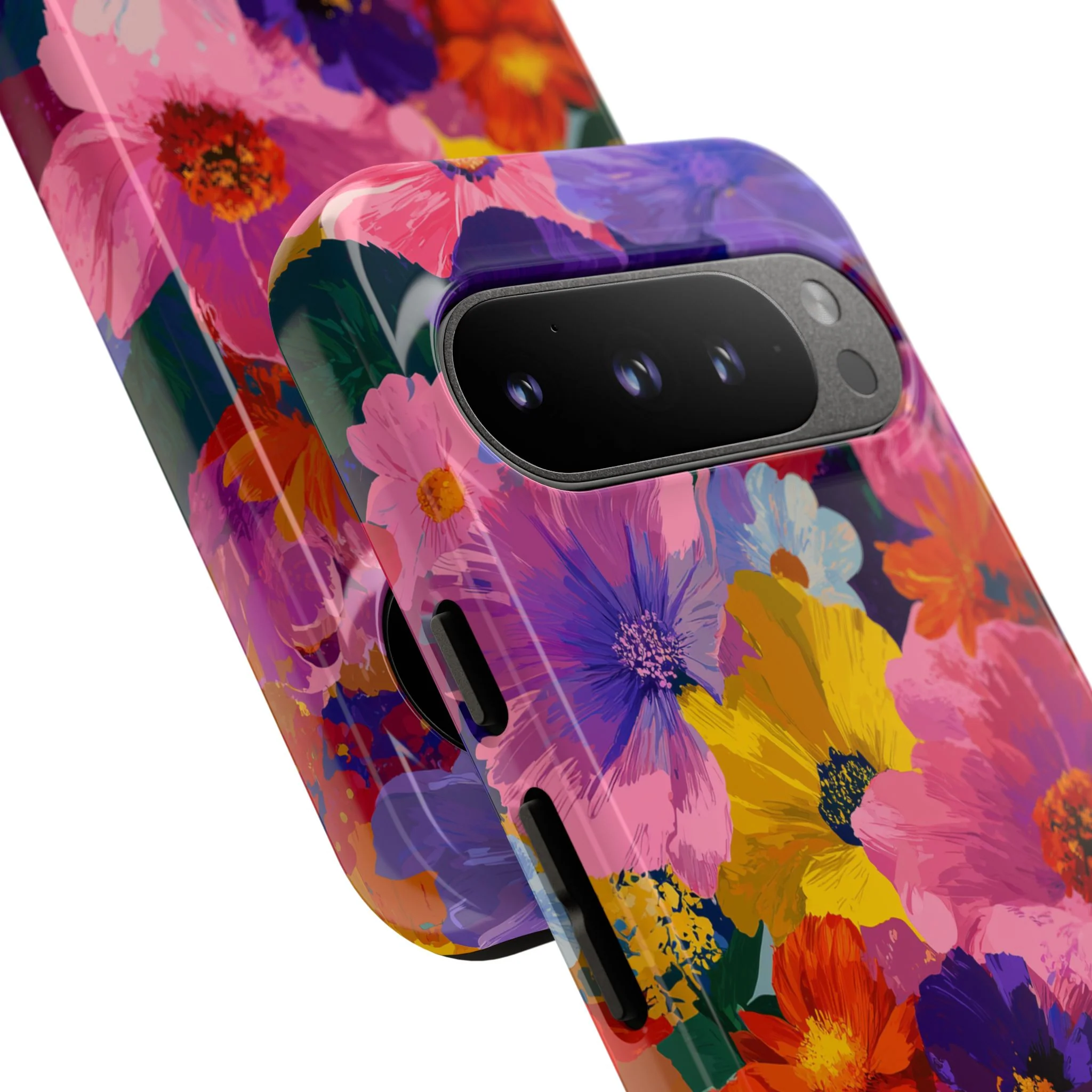 Painted Petals - Tough Phone Case - Image 152