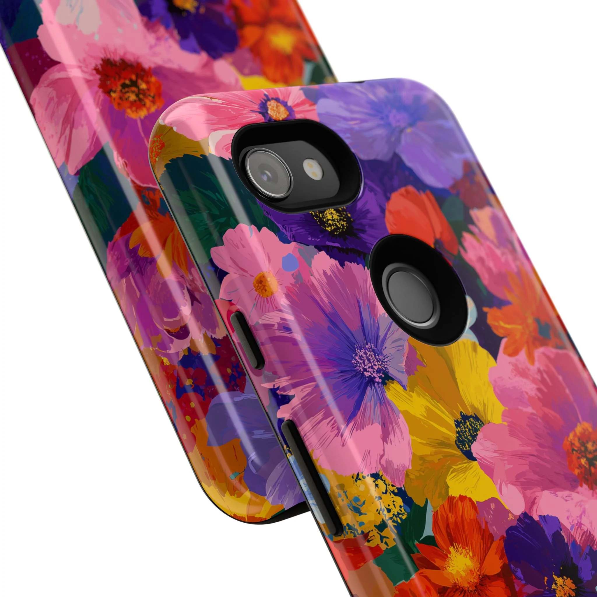 Painted Petals - Tough Phone Case - Image 164