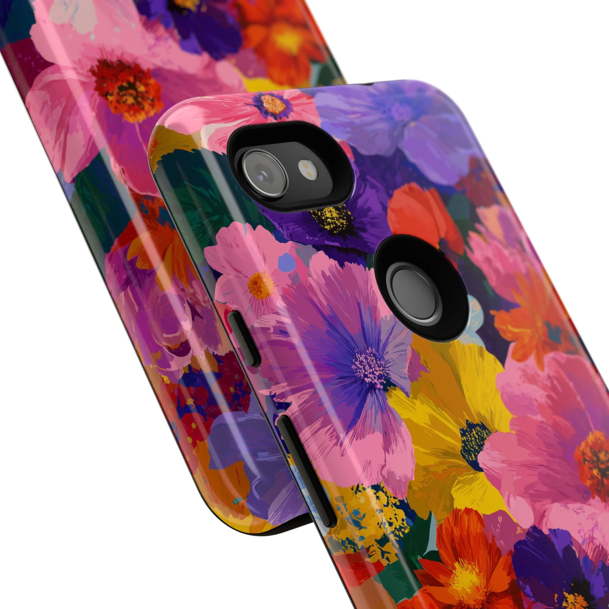 Painted Petals - Tough Phone Case - Image 166