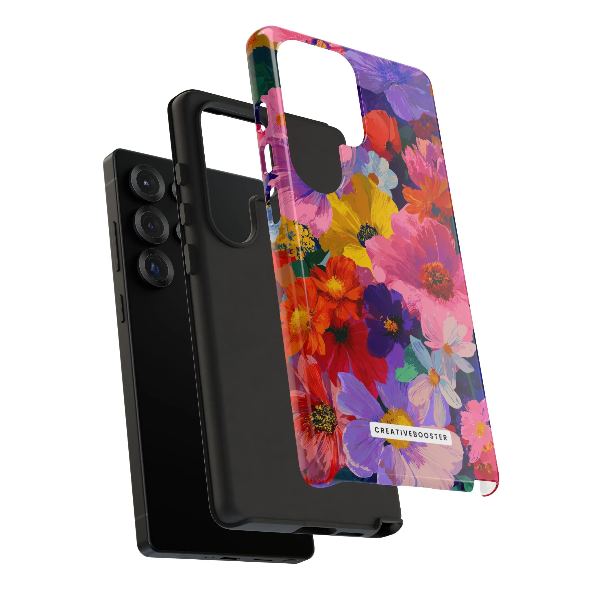 Painted Petals - Tough Phone Case - Image 188