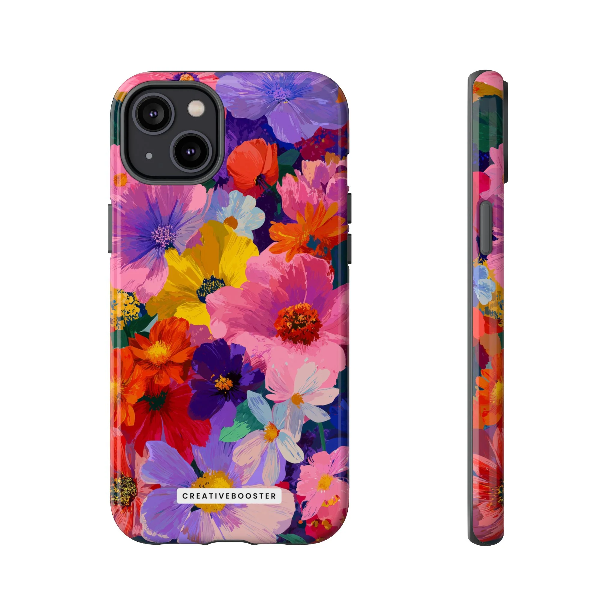 Painted Petals - Tough Phone Case - Image 37
